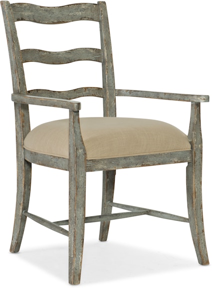 Hooker Furniture Alfresco La Riva Upholstered Seat Arm Chair - 2 per carton/price ea 6025-75303-90 6025-75303-90