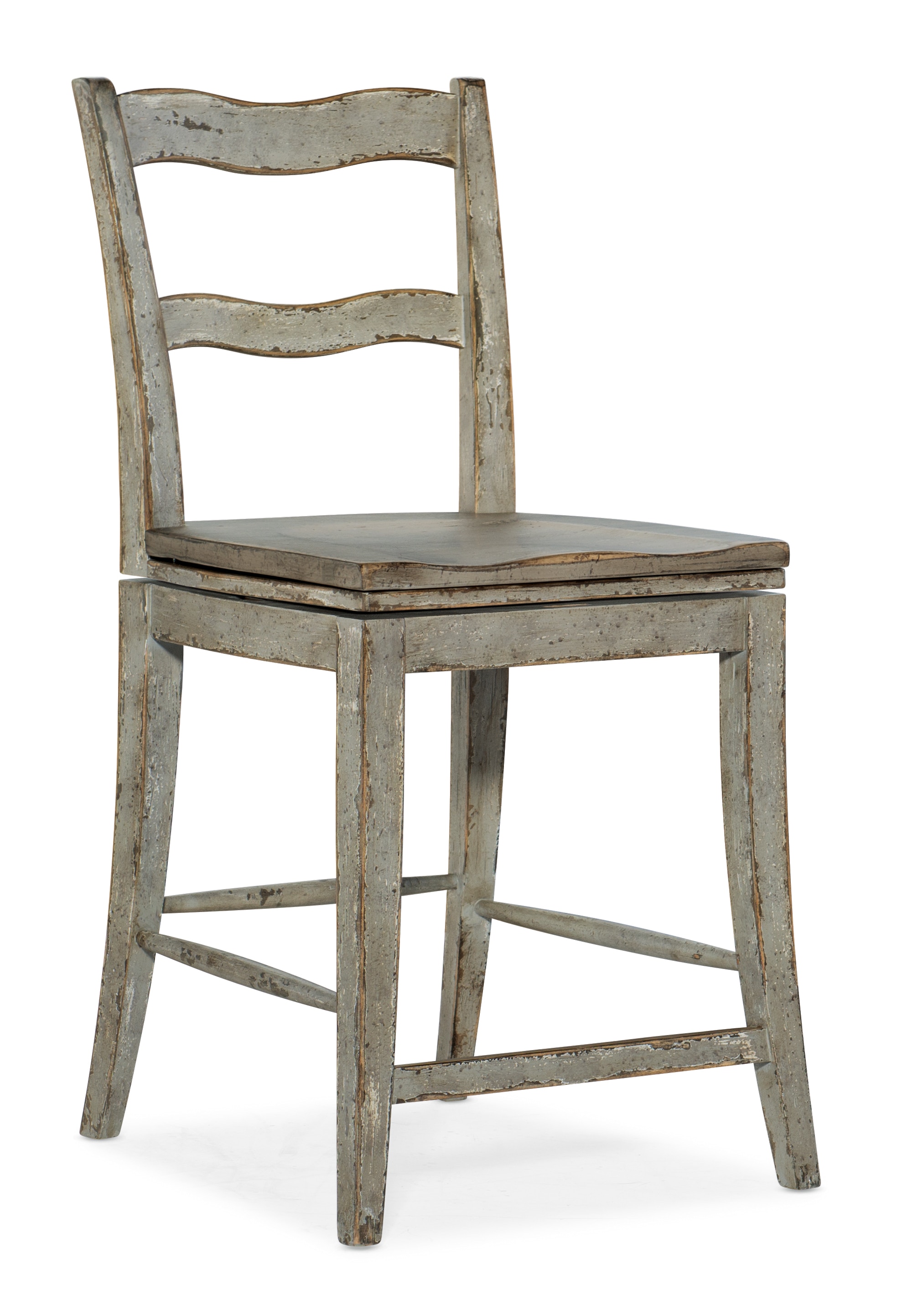 Ladder back swivel online bar stools