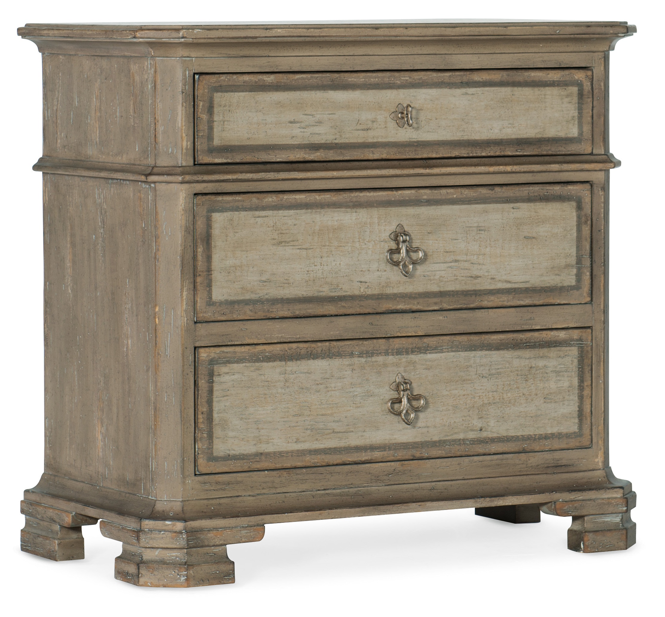  Alfresco Palmieri Three-Drawer Nightstand 6025-90016-83
