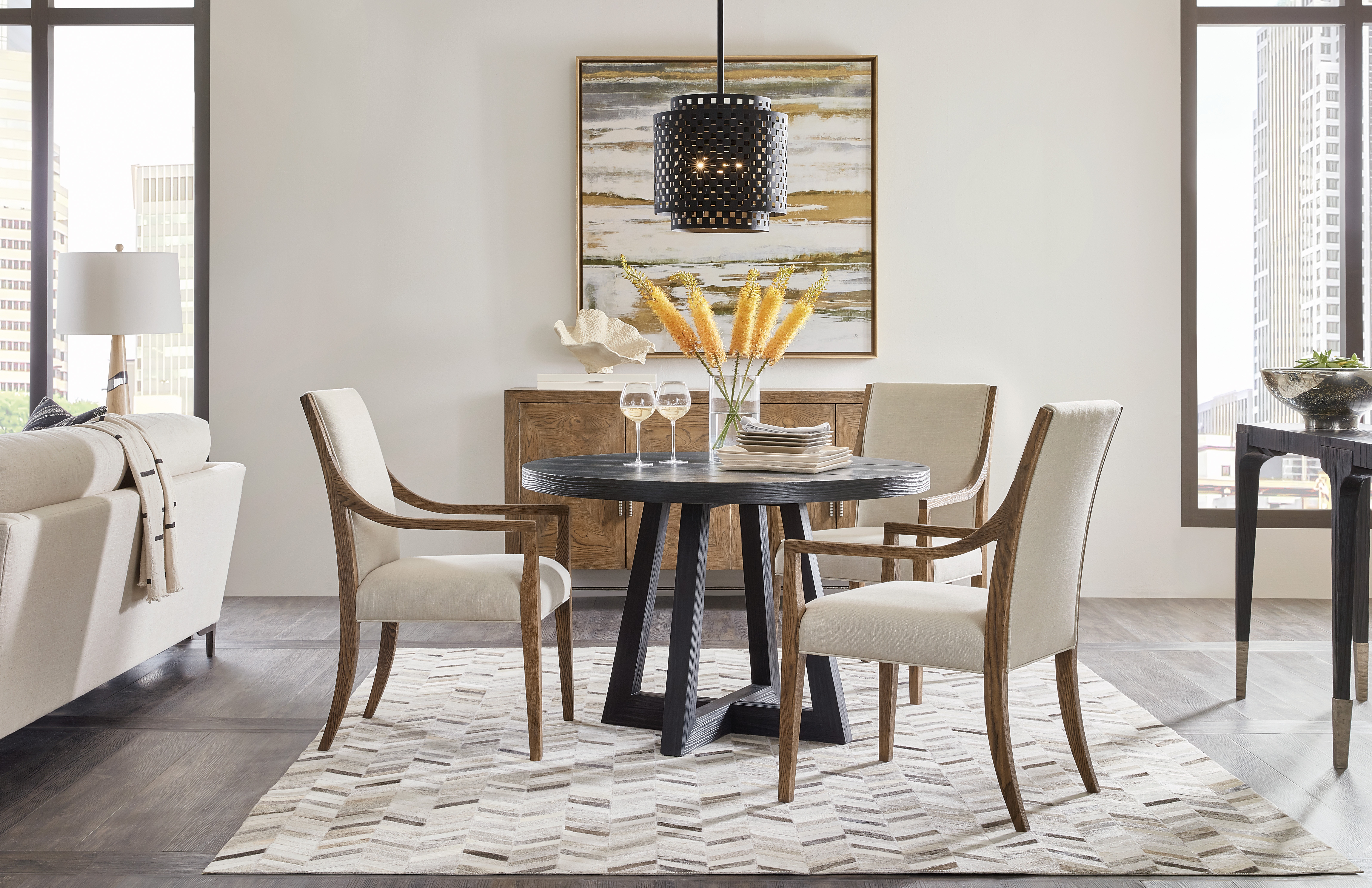 Hooker furniture online round dining table