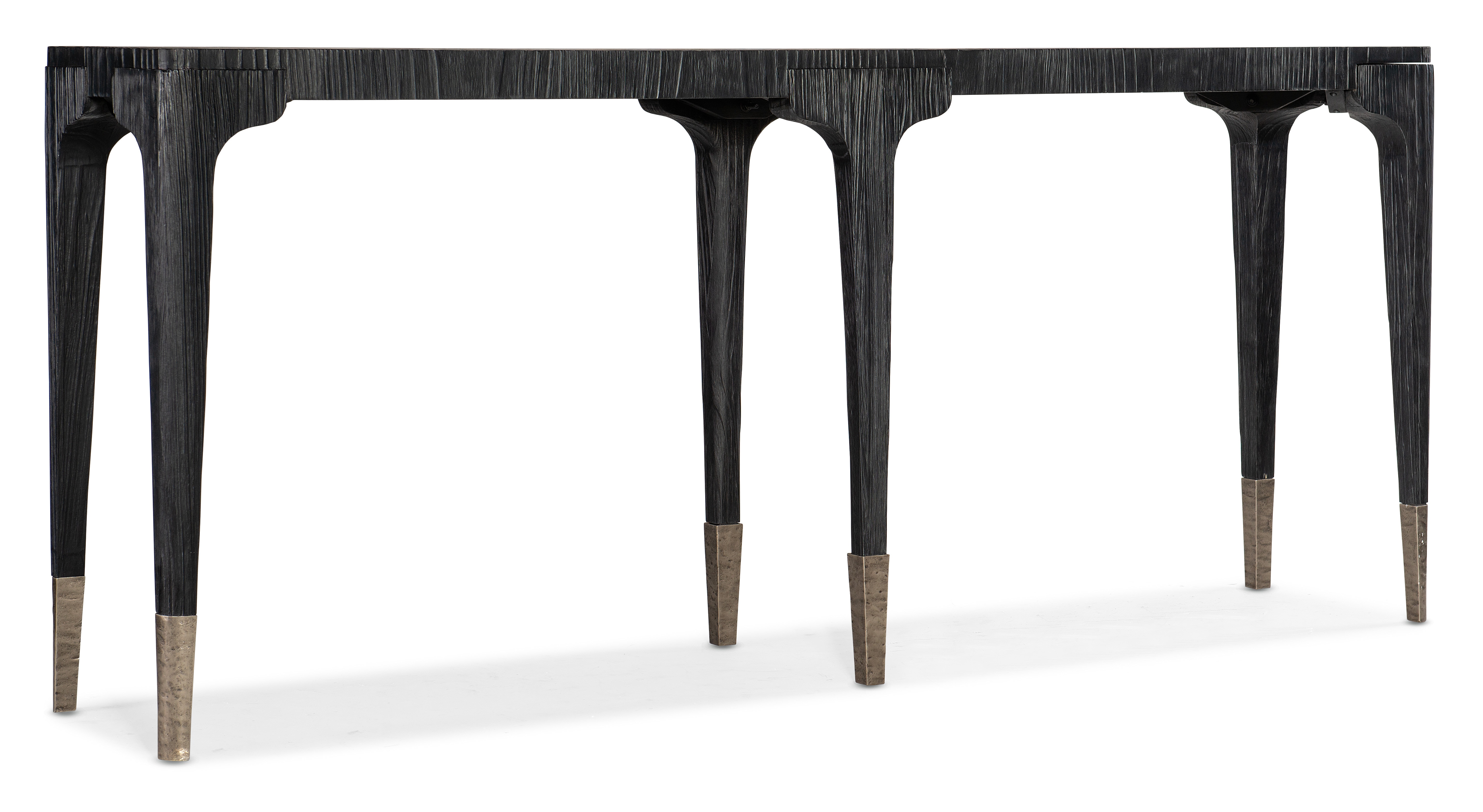 Hooker Furniture Living Room Chapman Shou Sugi Ban Console Table