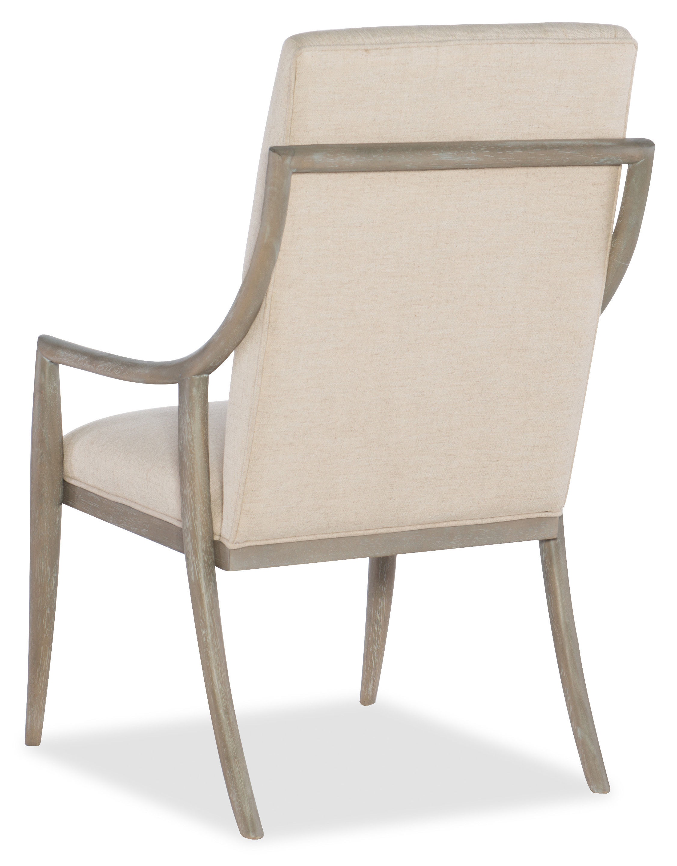 leather slingback chair on Hooker Furniture 6050 75500 Gry Dining Room Affinity Host Chair 2 Per Carton Price Ea