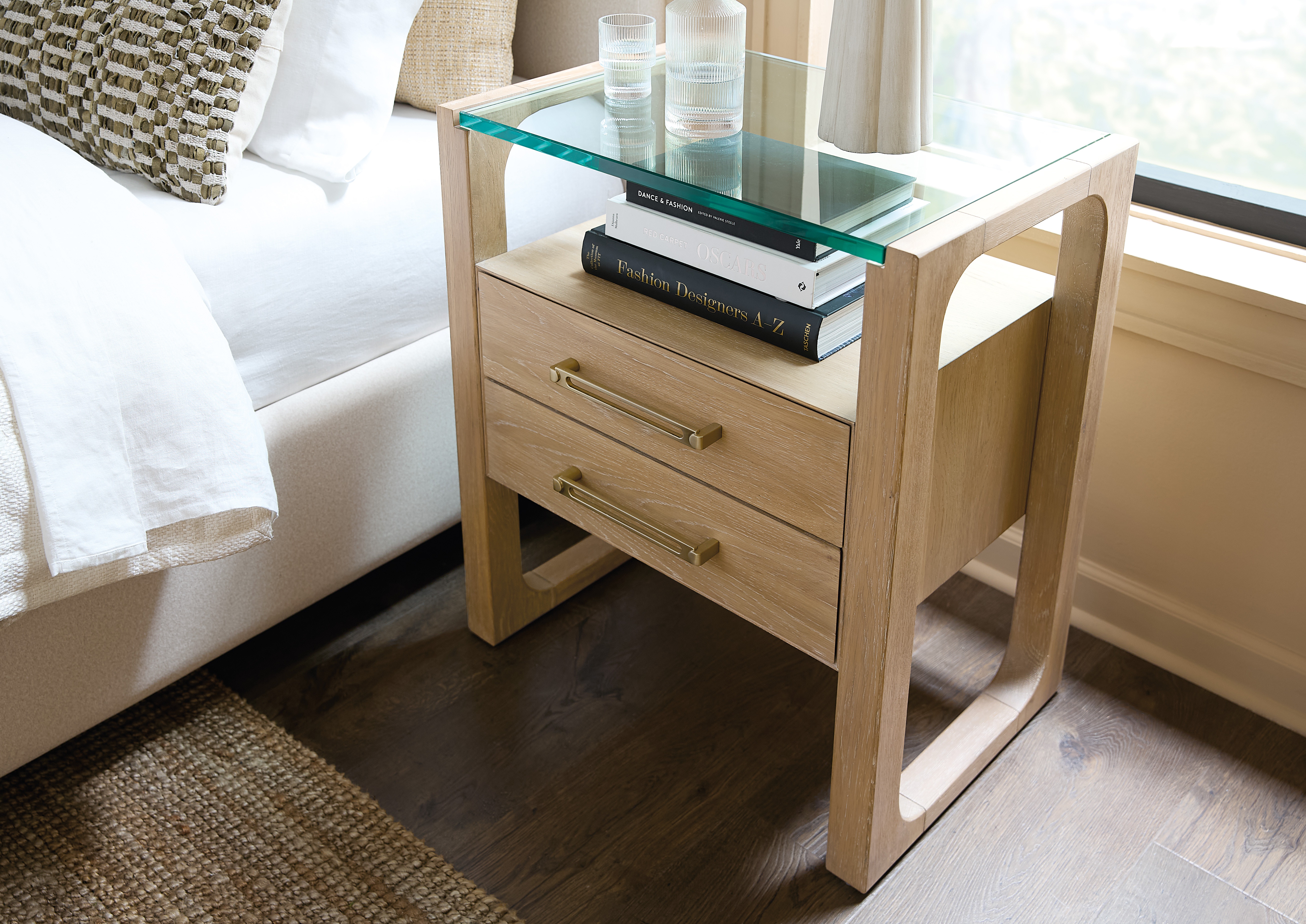 Hooker Furniture Bedroom Banyon Bay Two Drawer Nightstand