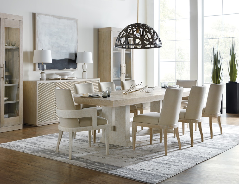 hooker furniture dining room cascade rectangle dining table