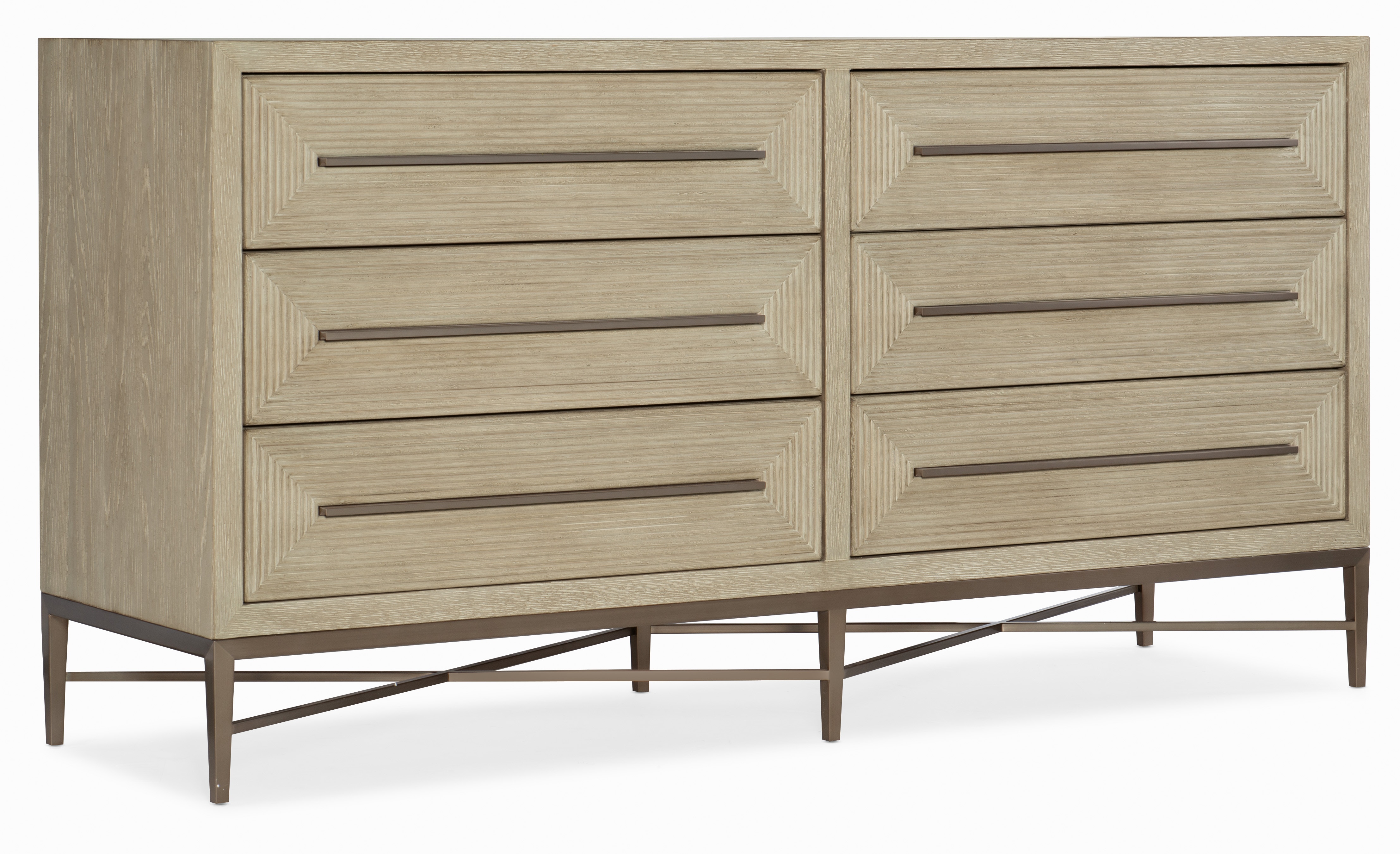 Hooker Furniture Bedroom Cascade Six-Drawer Dresser 6120-90202-80