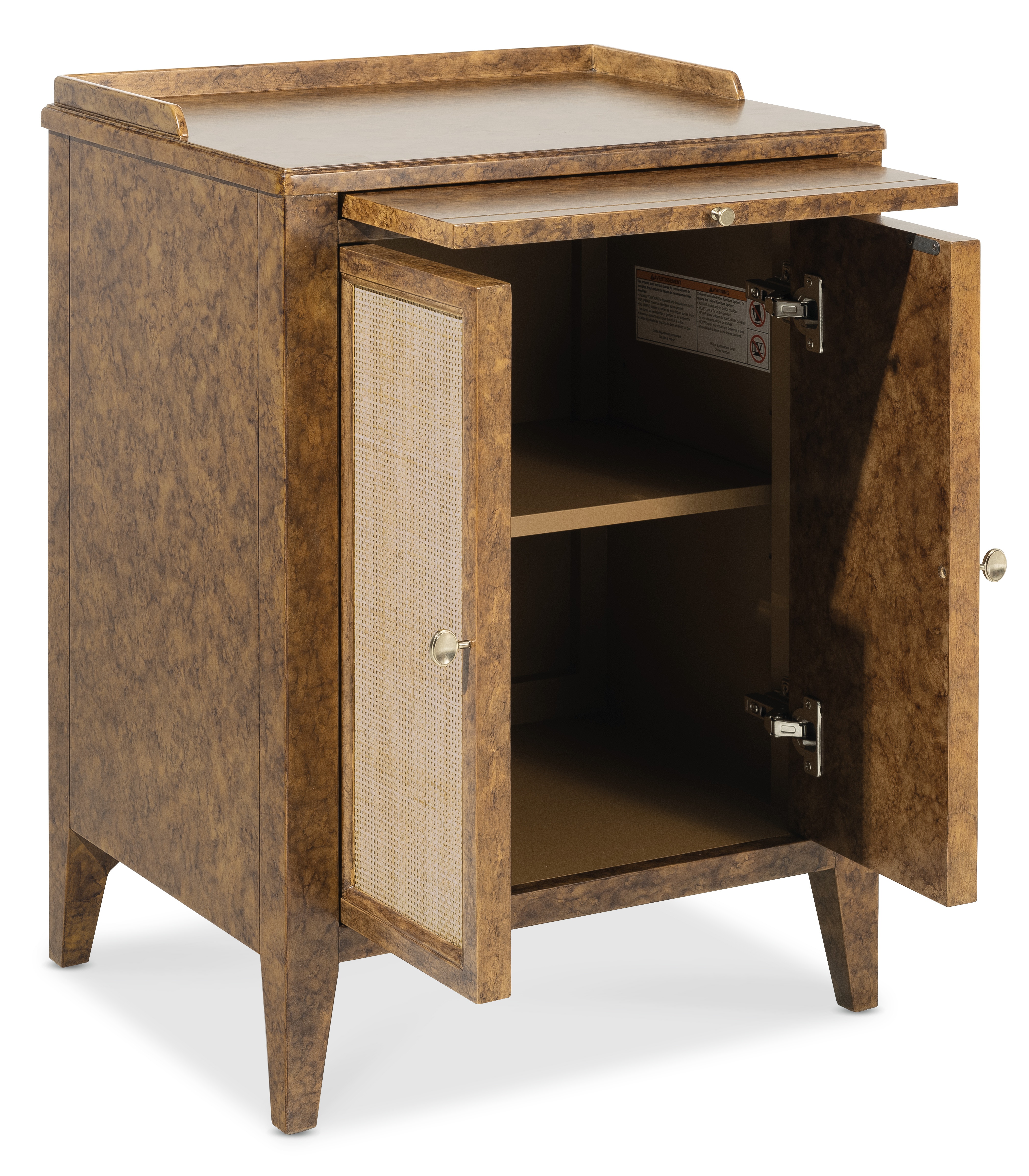 Hooker Furniture Bedroom Archives Two-Door Nightstand 6123-90117-80