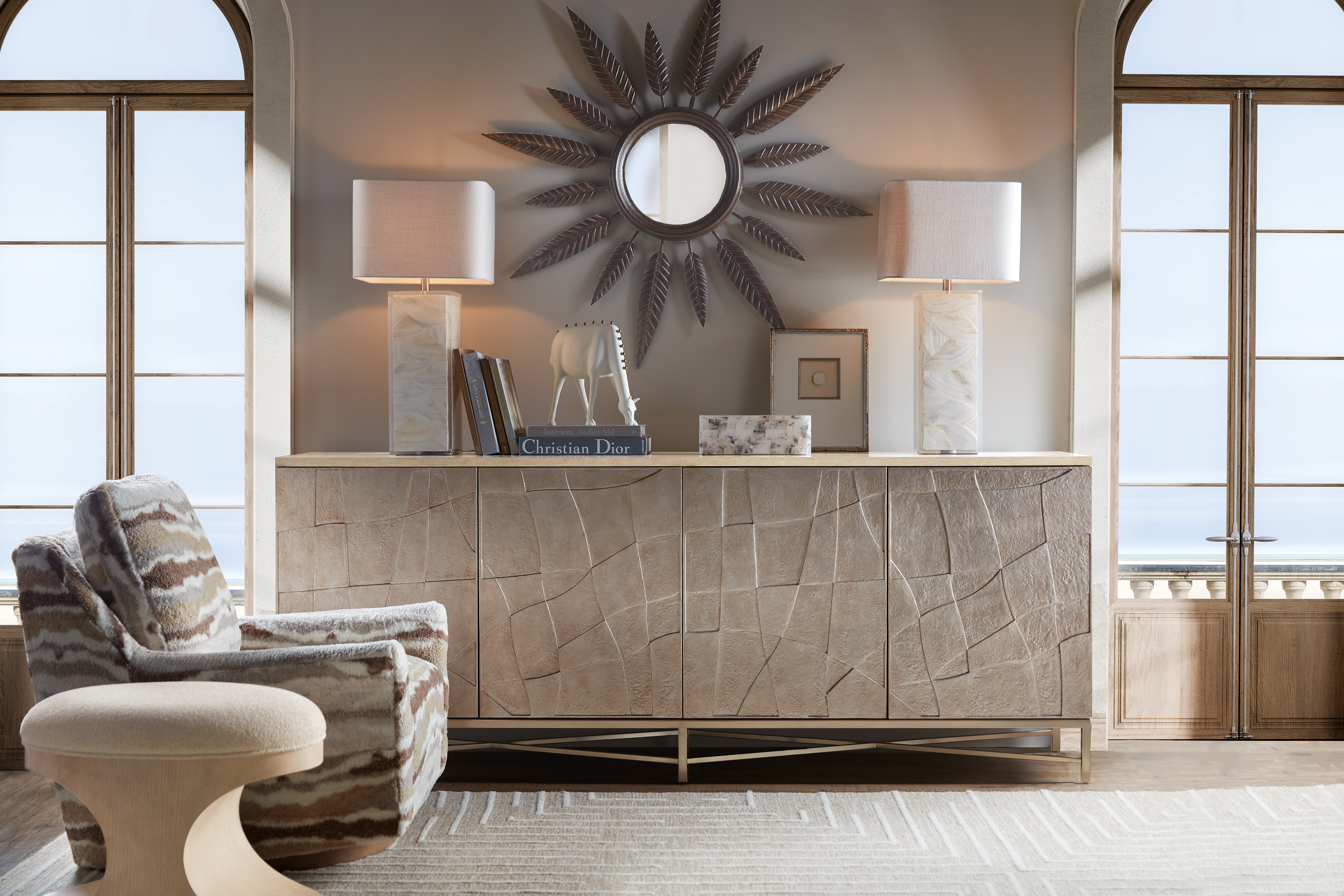 Hooker Furniture Home Entertainment Westwood Credenza 6133-55490-80