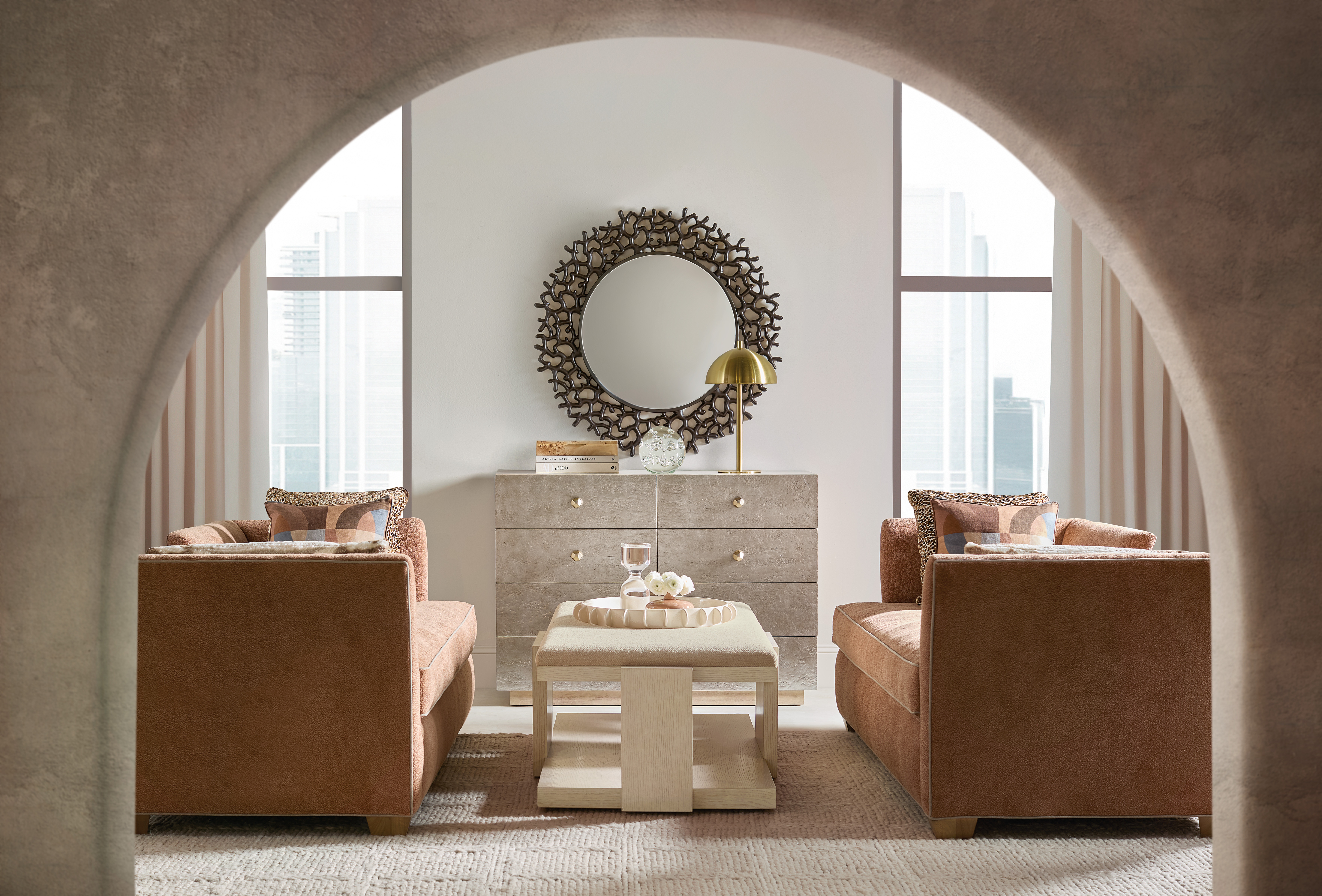 6666　journal standard Furniture Kincaid Furniture Bedroom Symmetry Door Chest 939-225 - D Noblin