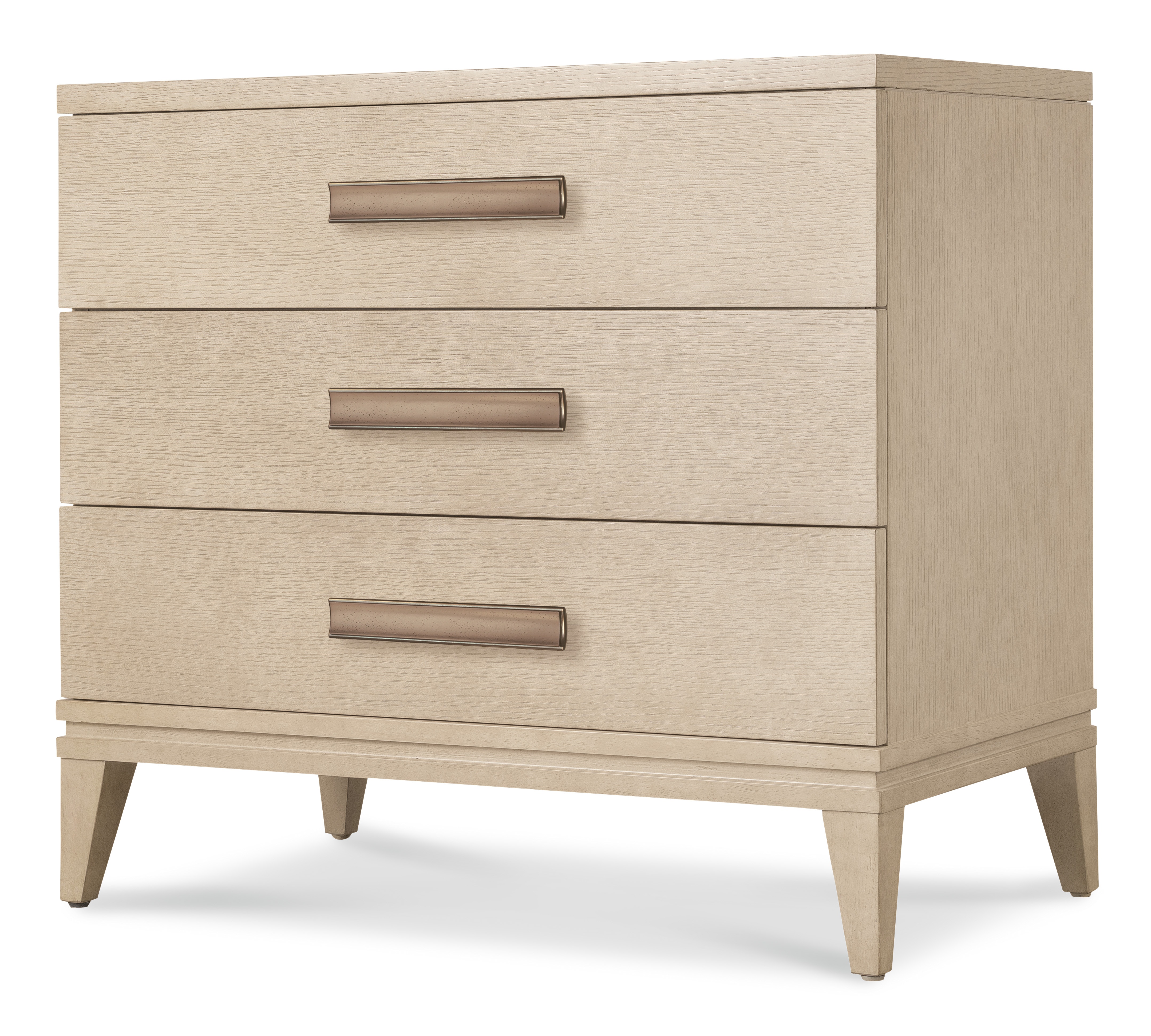 Noble - yuria Hooker Furniture Bedroom Westwood Three-Drawer Nightstand