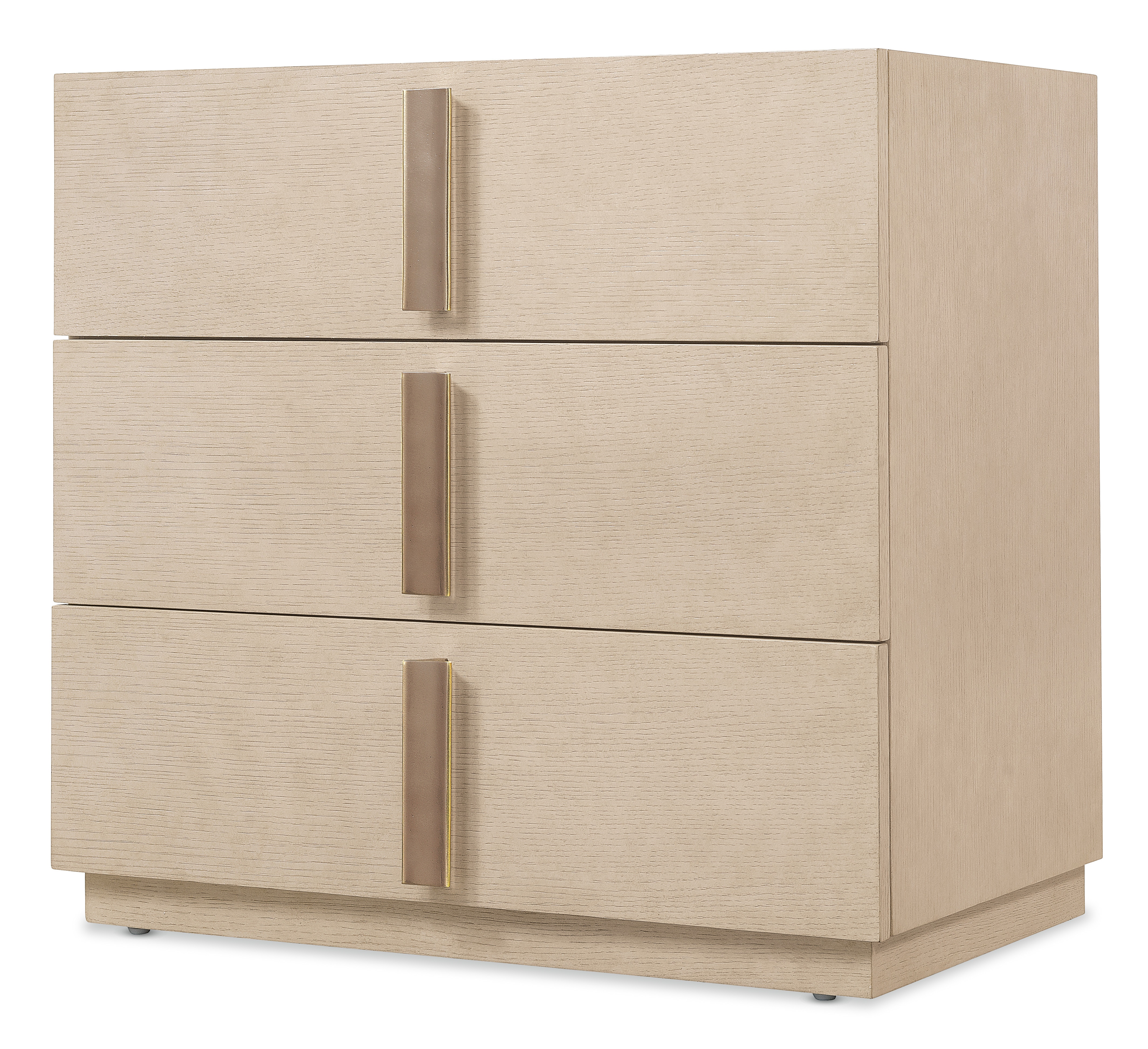Noble - yuria Hooker Furniture Bedroom Westwood Three-Drawer Nightstand
