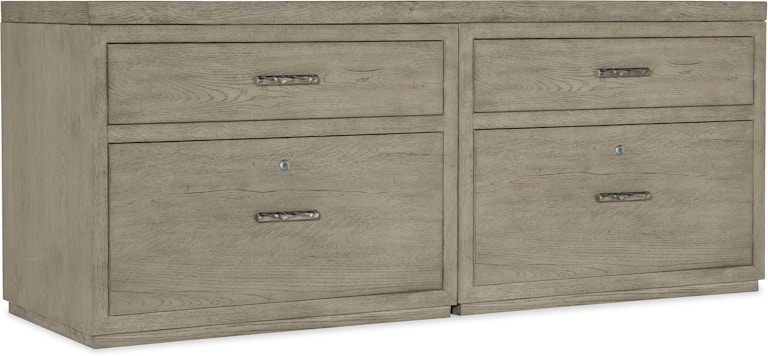 Hooker Furniture Linville Falls Linville Falls Credenza - 72in Top-2 Lateral Files 6150-10910-85