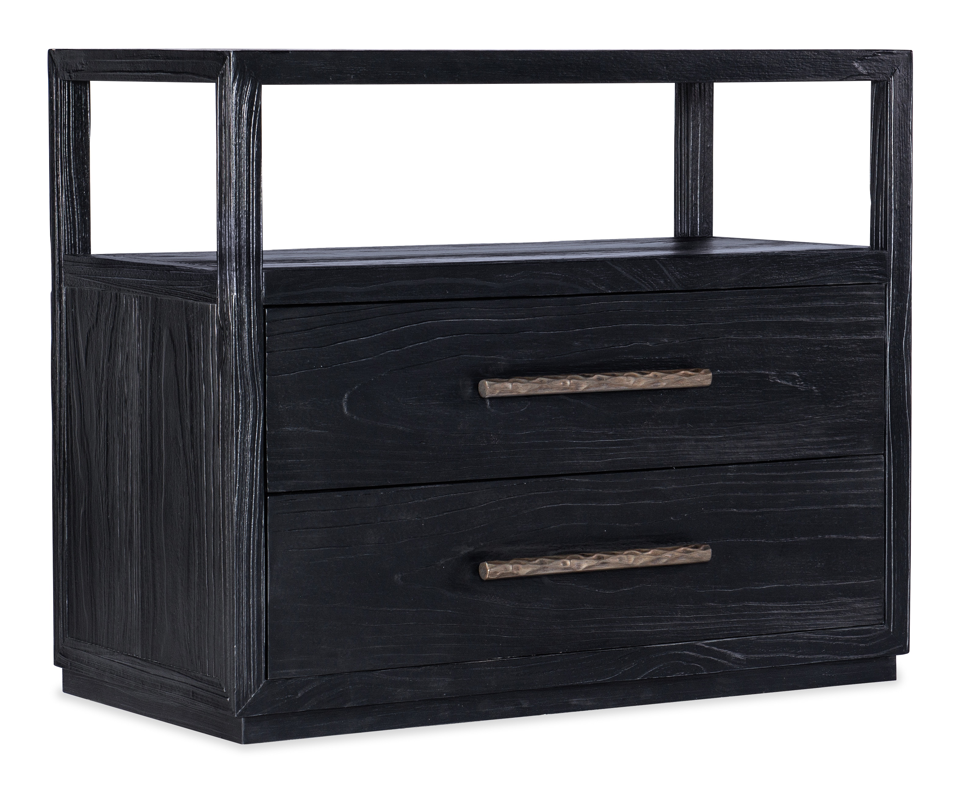 Hooker Furniture Bedroom Linville Falls Shou Sugi Ban Two Drawer 