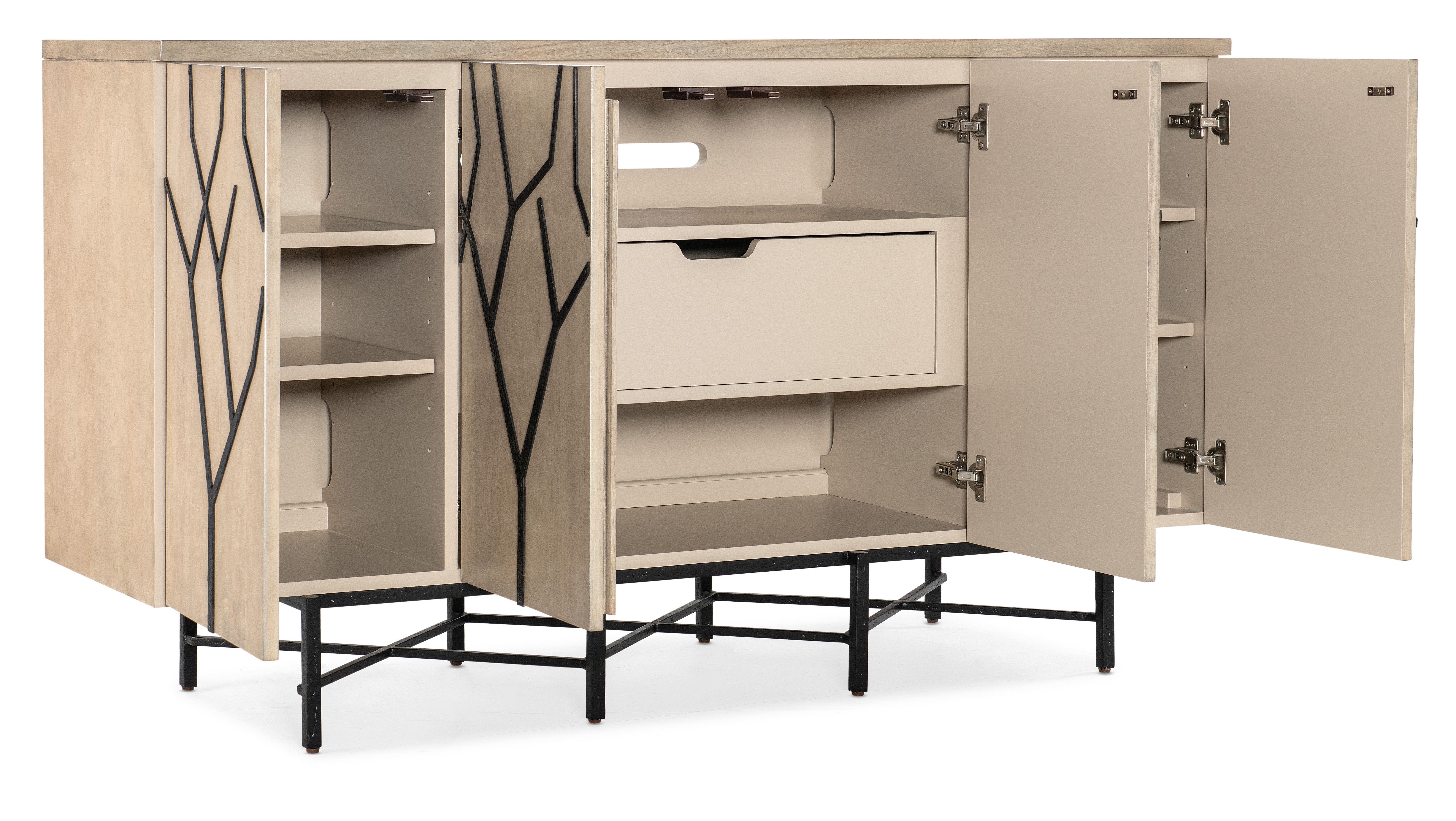 Hooker Furniture Home Entertainment Melange Branched Four Door
