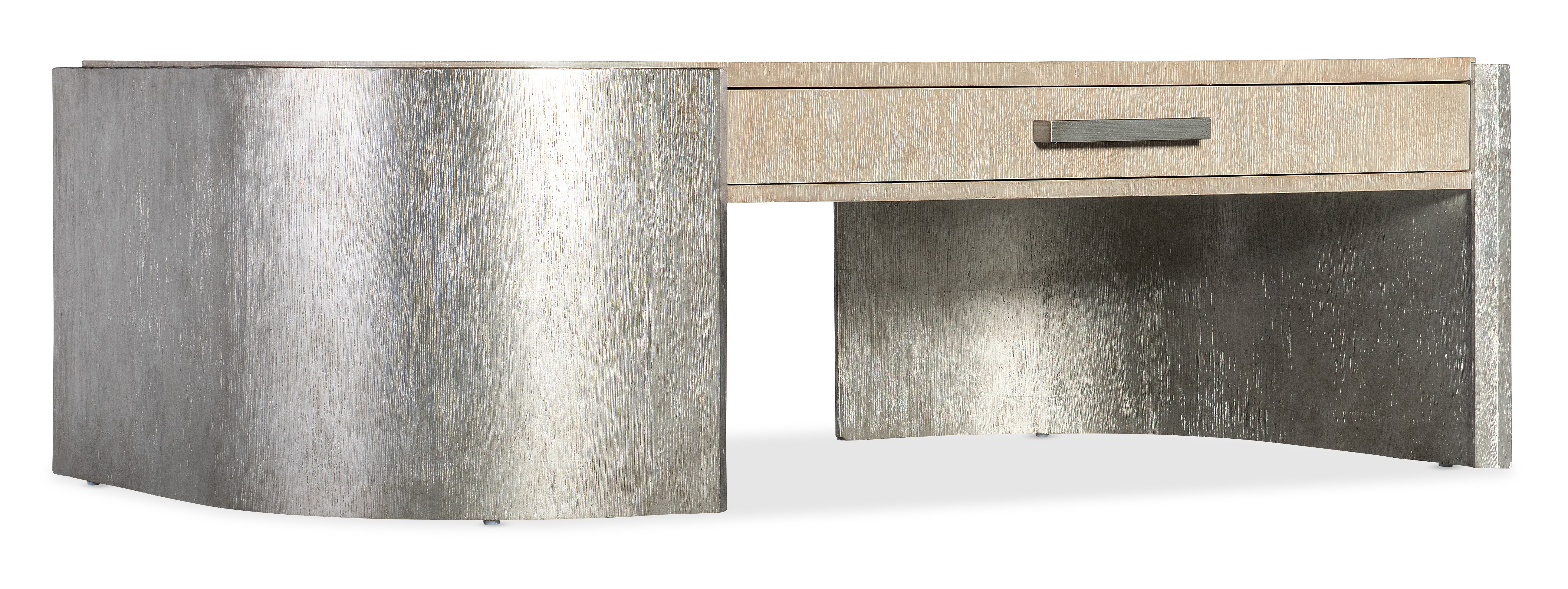 Hooker Furniture Living Room Melange Silverfrost Cocktail