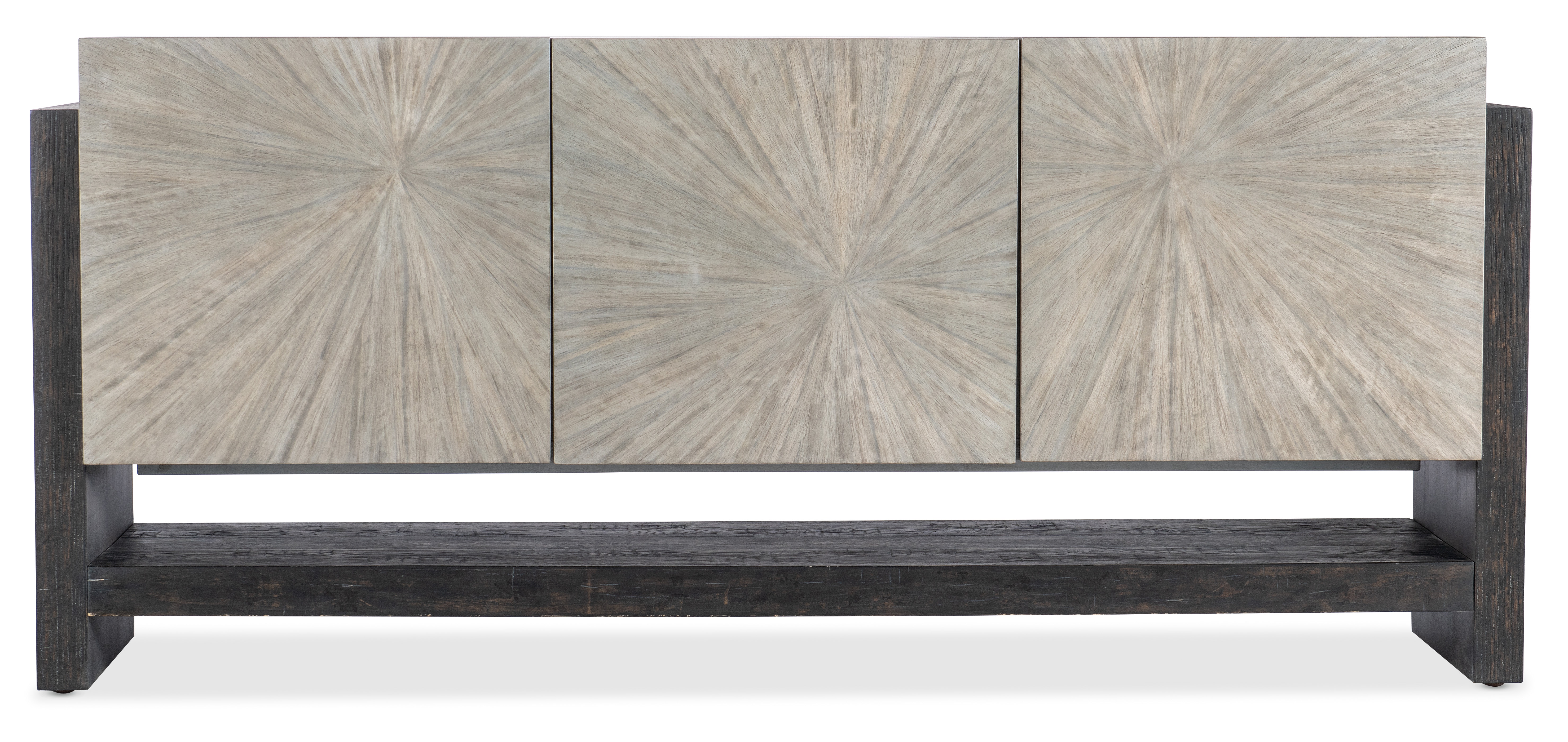 Hooker Furniture Living Room Melange Ground Perspective Credenza