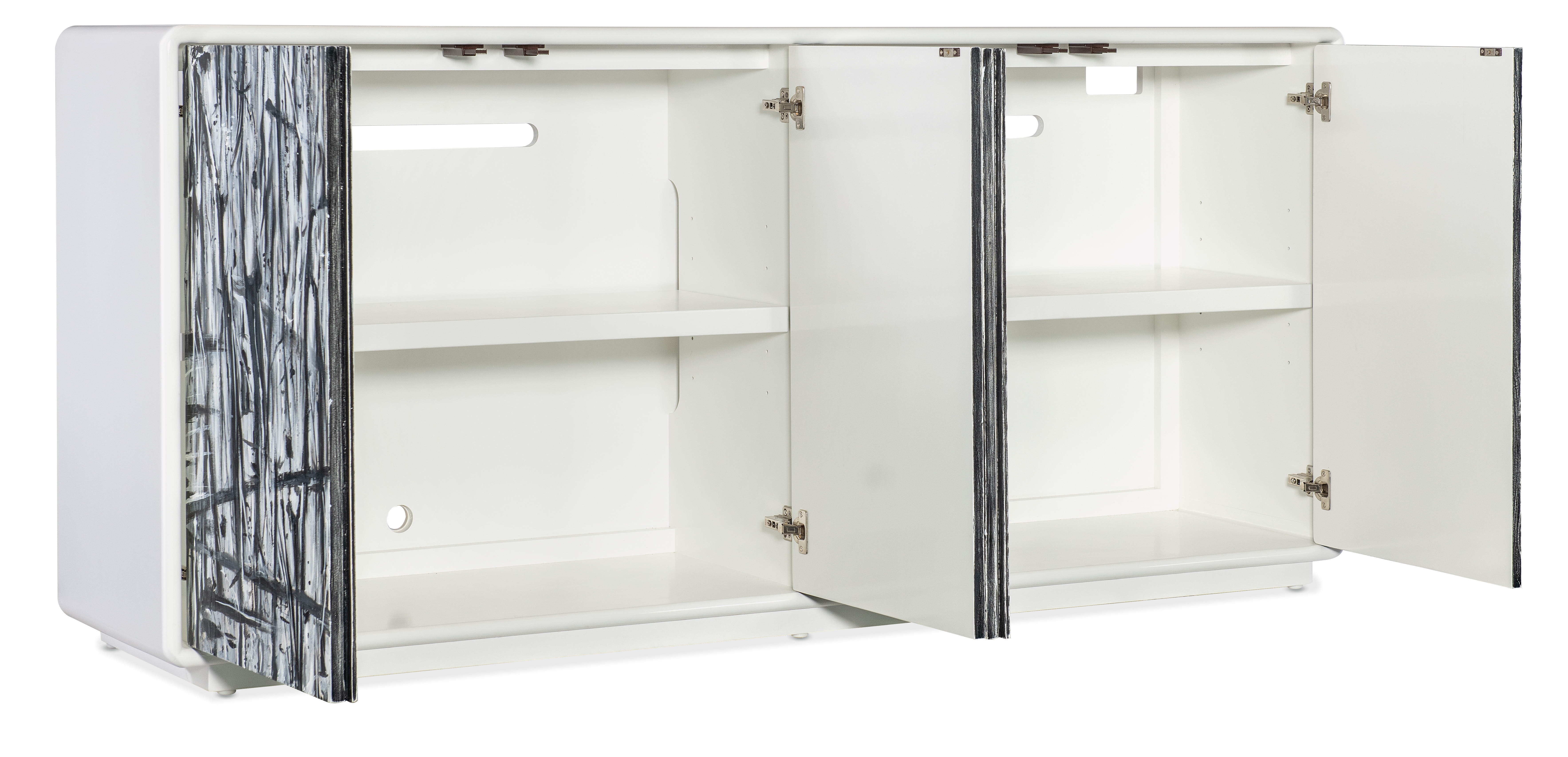 Hooker Furniture Living Room Melange Graffitio Credenza 628