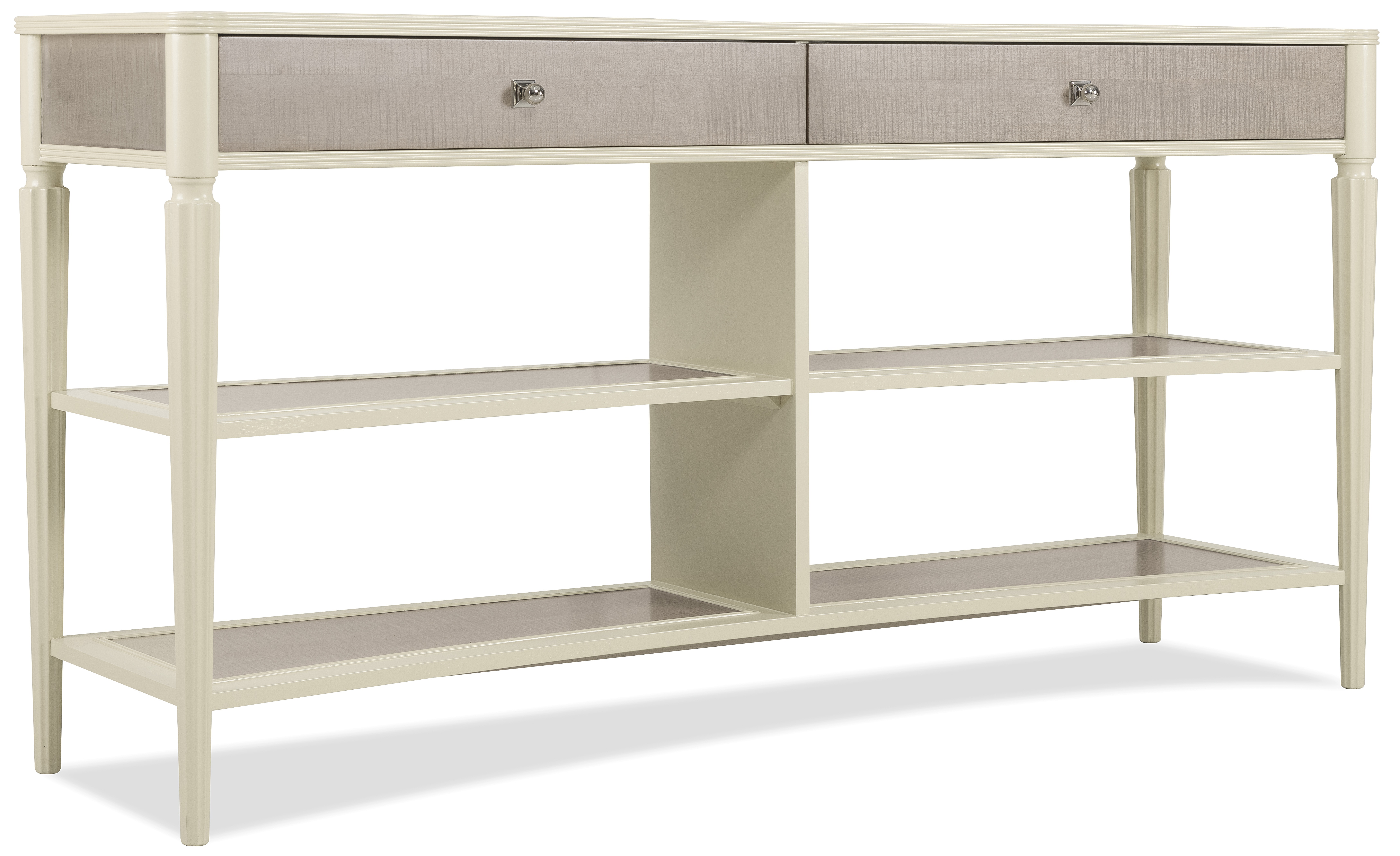 Hooker Furniture Living Room Melange Grey Matters Console Table 628 ...