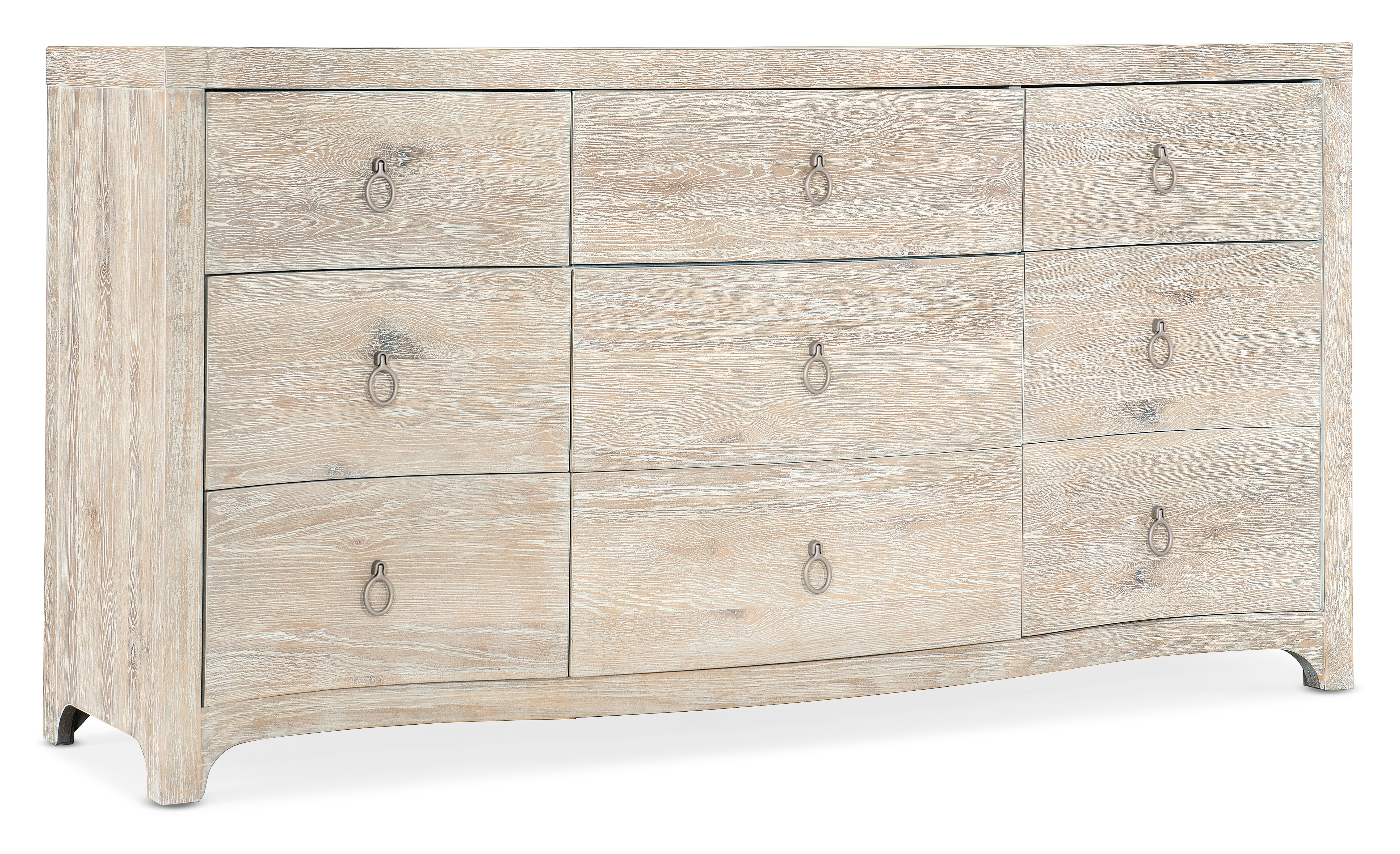 Pulaski modern white on sale nine drawer chest