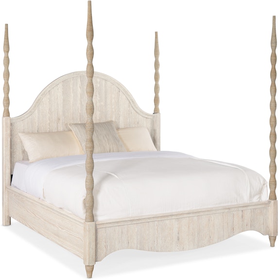Hooker Furniture Serenity Serenity Jetty Queen Poster Bed 6350-90650-80