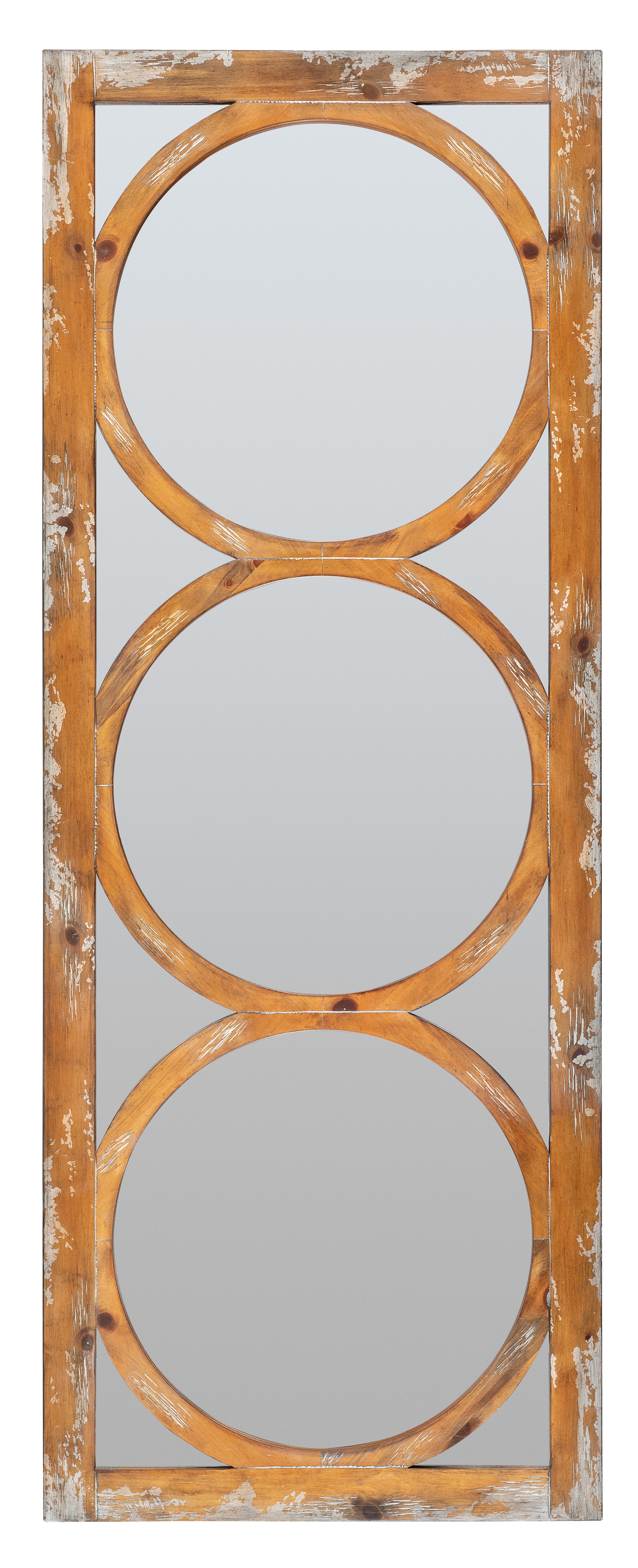 Melange glamour store floor mirror