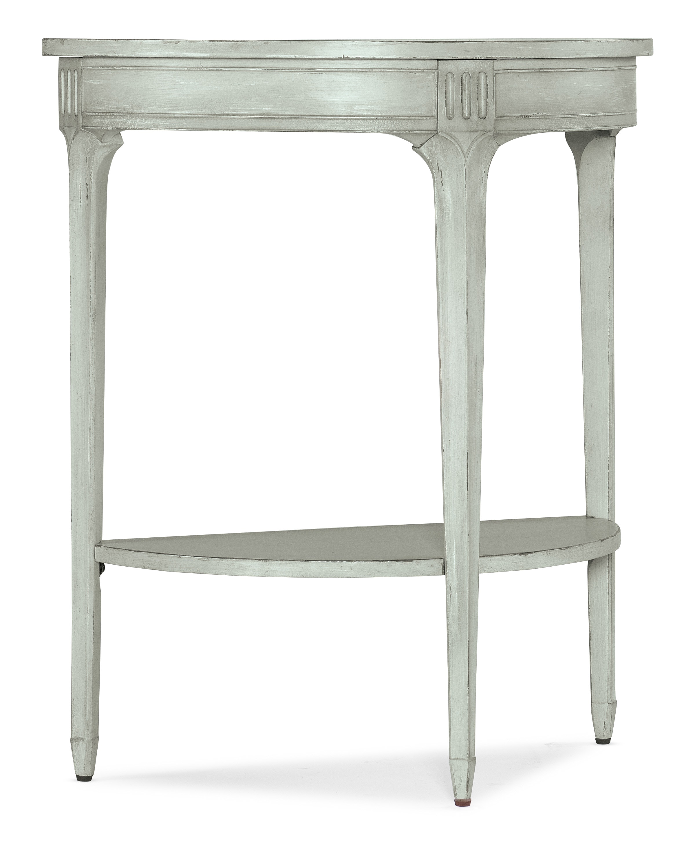 Hooker Furniture Living Room Charleston Demilune Accent Table 6750