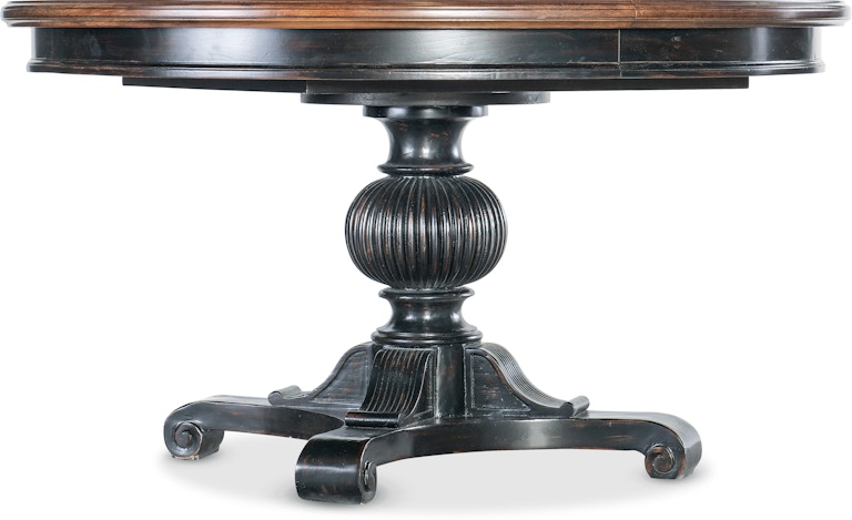 Hooker Furniture Charleston Charleston Round Pedestal Dining Table w/1-20in leaf 6750-75203-00