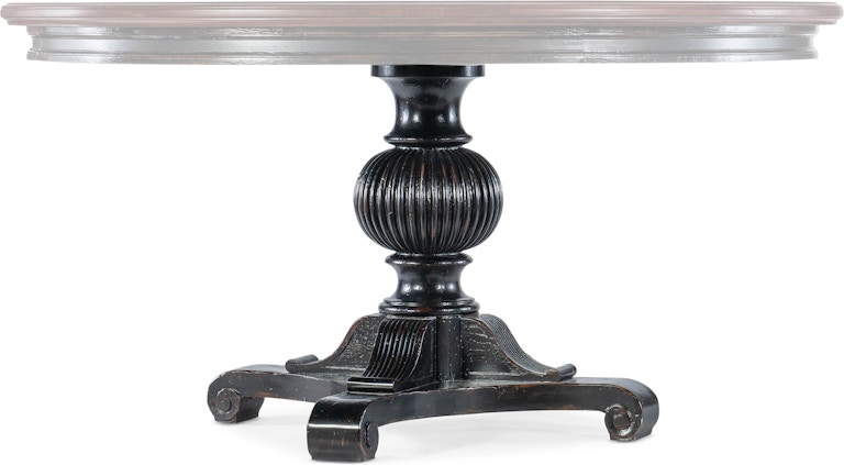 Hooker Furniture Charleston Round Pedestal Dining Table Base 6750-75203B-97