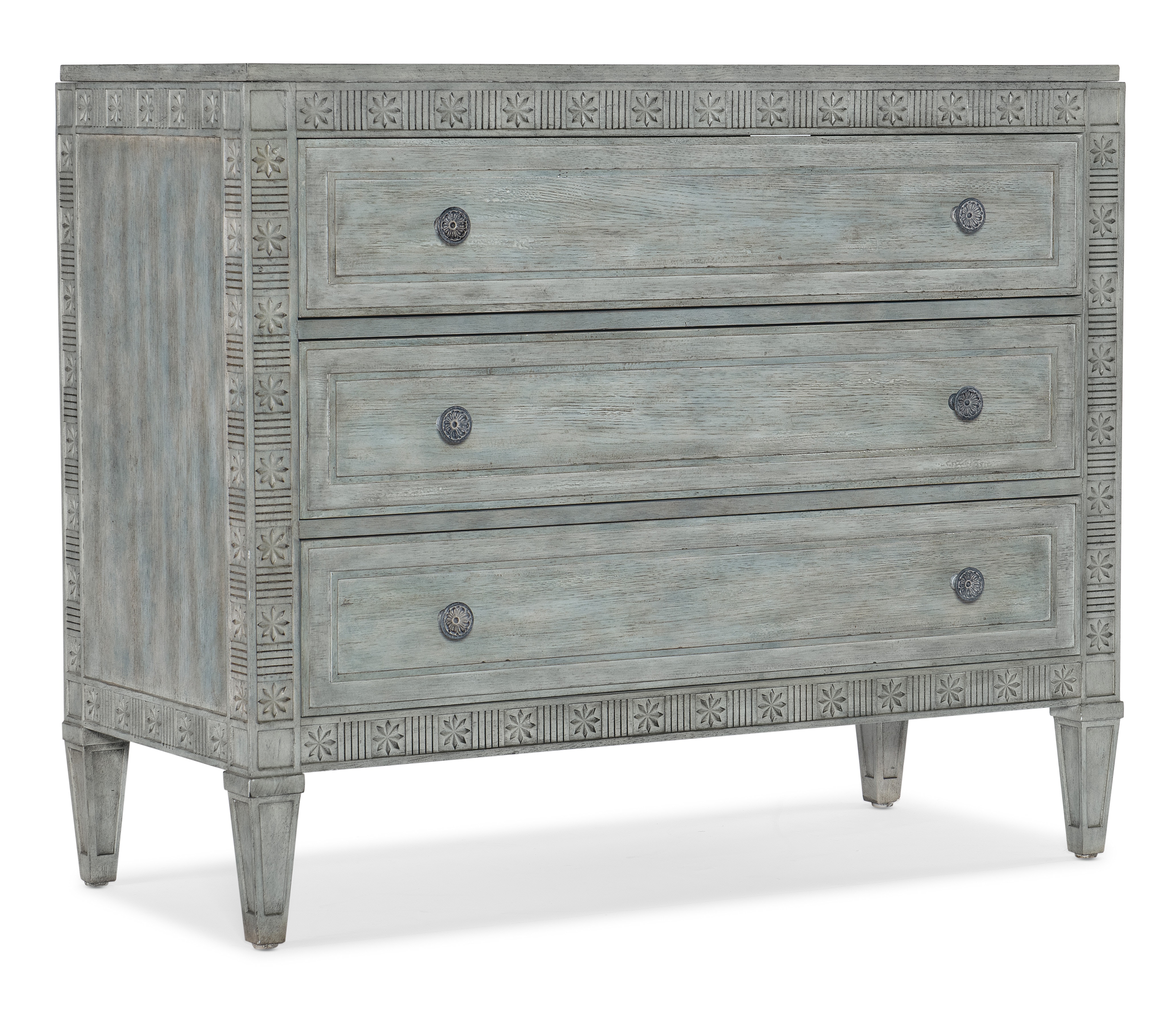 Hooker Furniture Living Room Charleston Three-Drawer Chest 6750