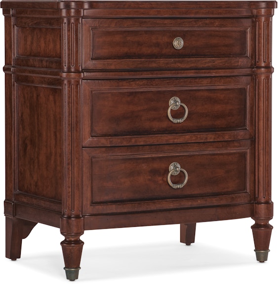 Hooker Furniture Charleston Charleston Three-Drawer Nightstand 6750-90015-85