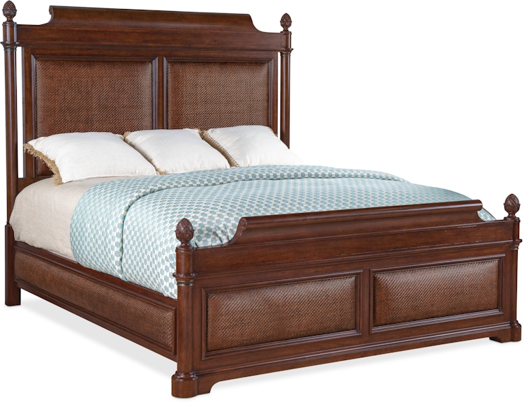 Hooker Furniture Charleston Charleston Cal King Panel Bed 6750-90260-85