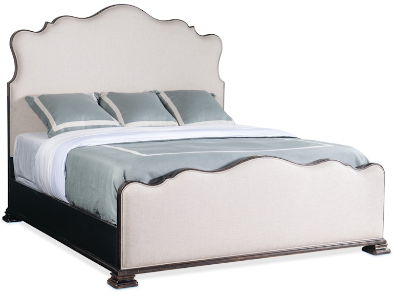 Charleston Cal King Upholstered Bed by Hooker Furniture