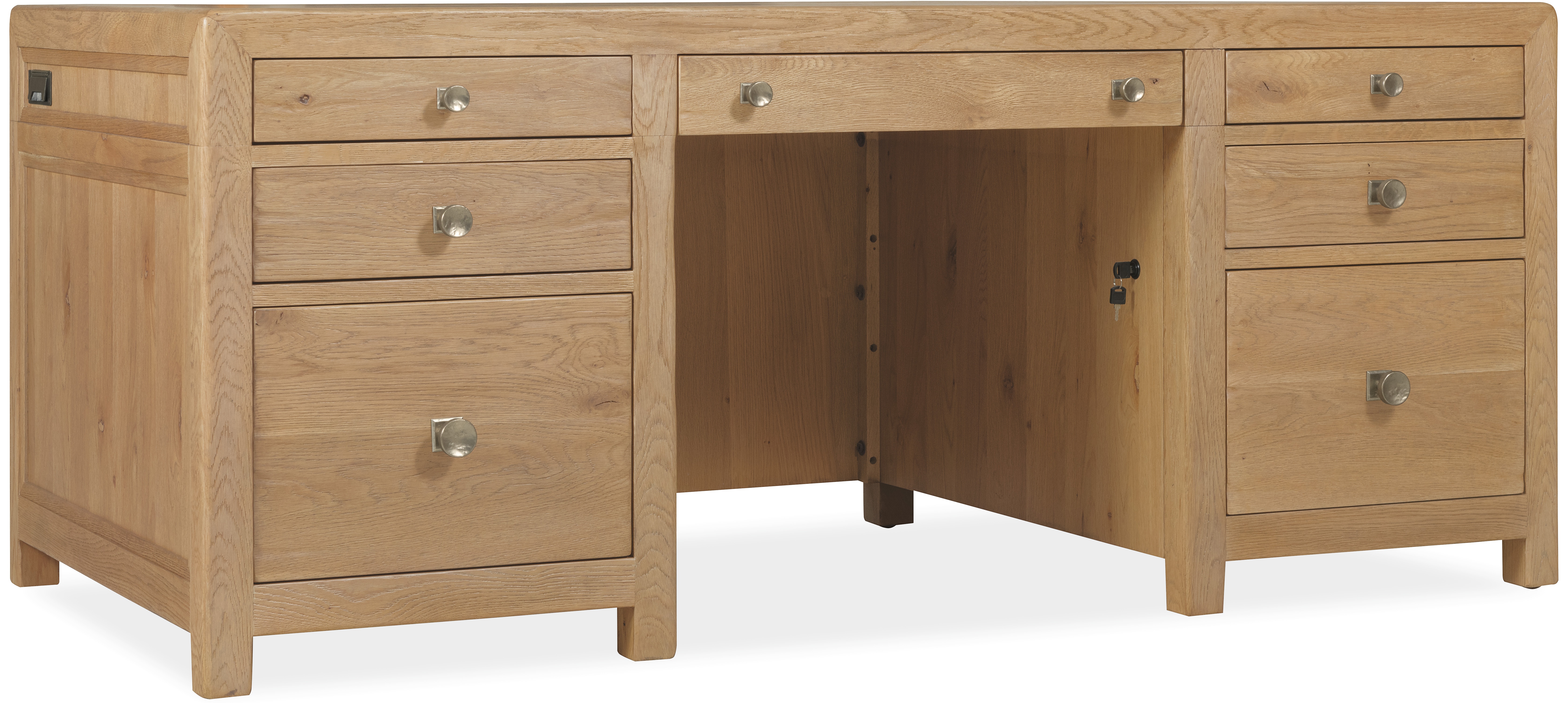 Hooker Furniture Home Office Driftwood Executive Desk 6820