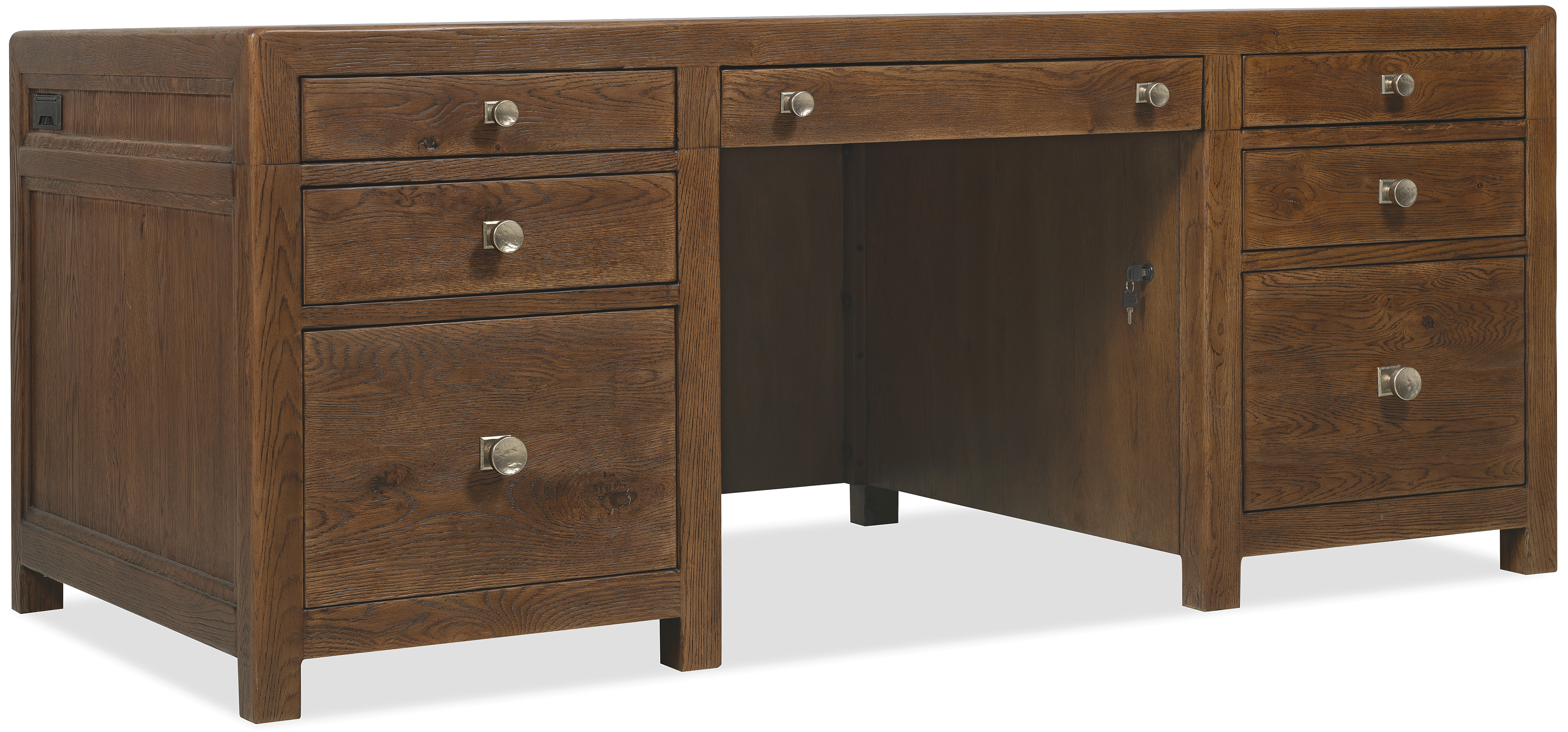 Hooker Furniture Home Office Driftwood Executive Desk 6820