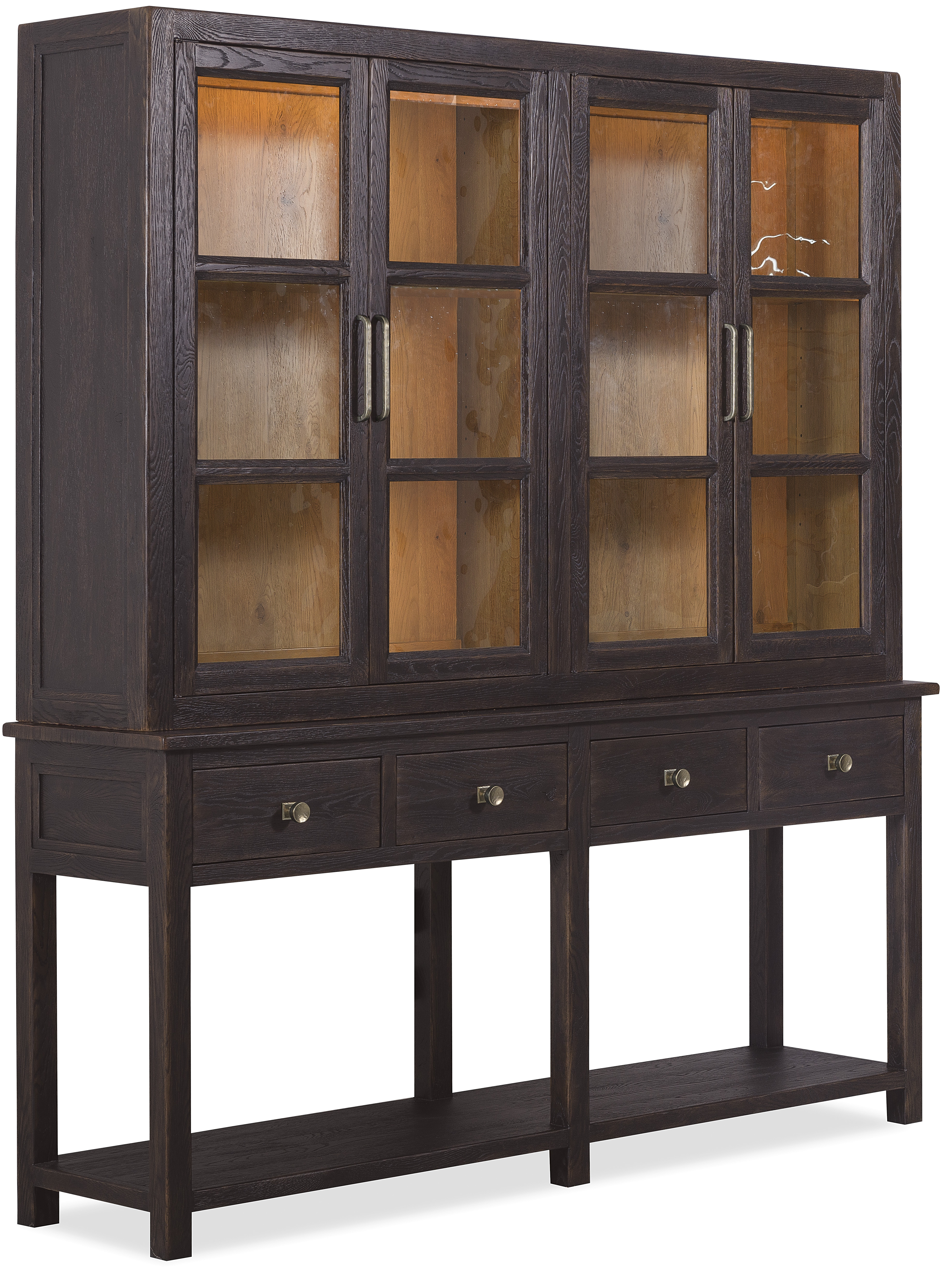 Hooker Furniture Casual Dining Driftwood Display Sideboard