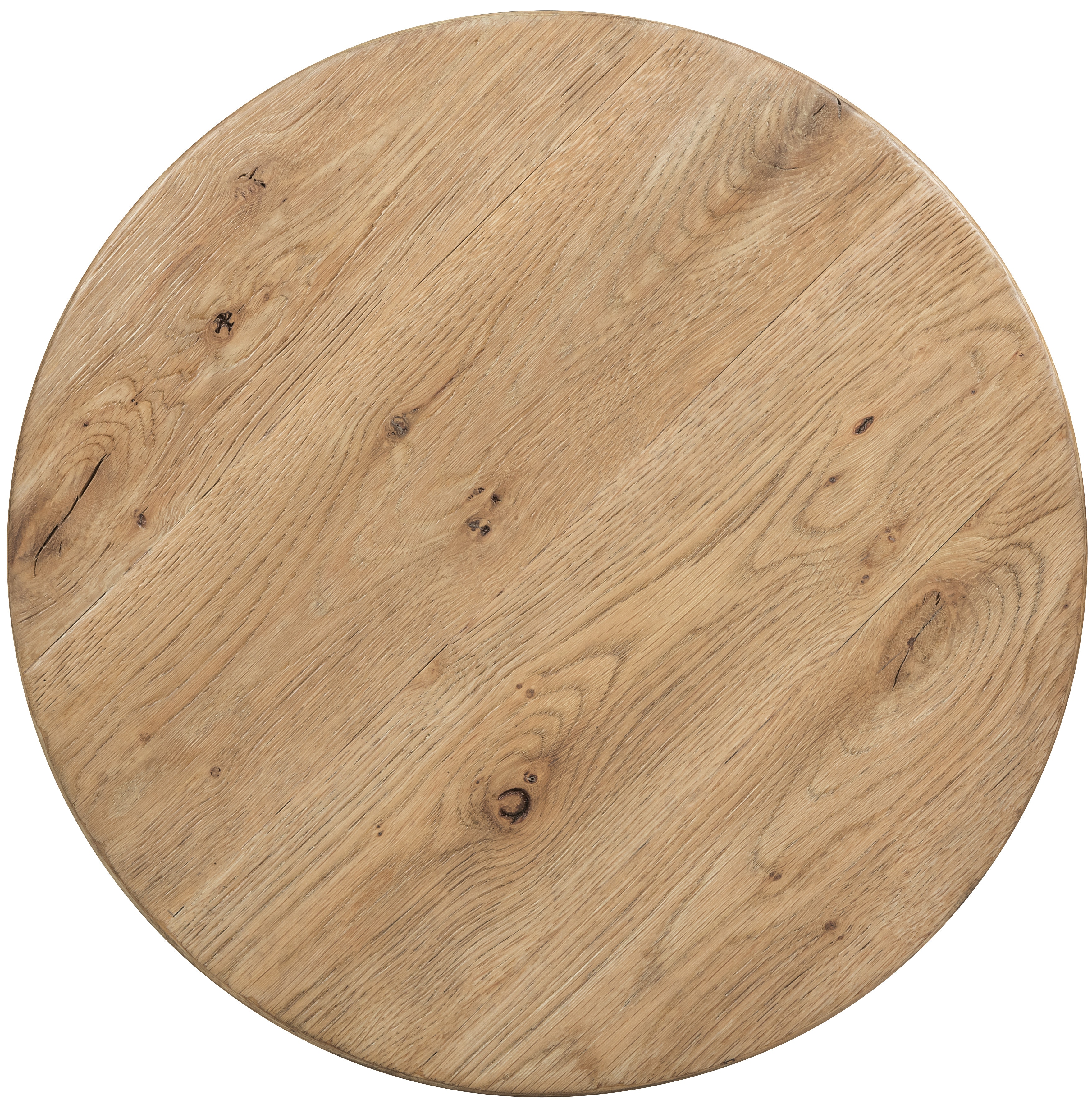 木目ｻｸﾗ IRON 10個 13.8×9.3×18.0 Hooker Furniture Living Room Driftwood Round End Table 6820