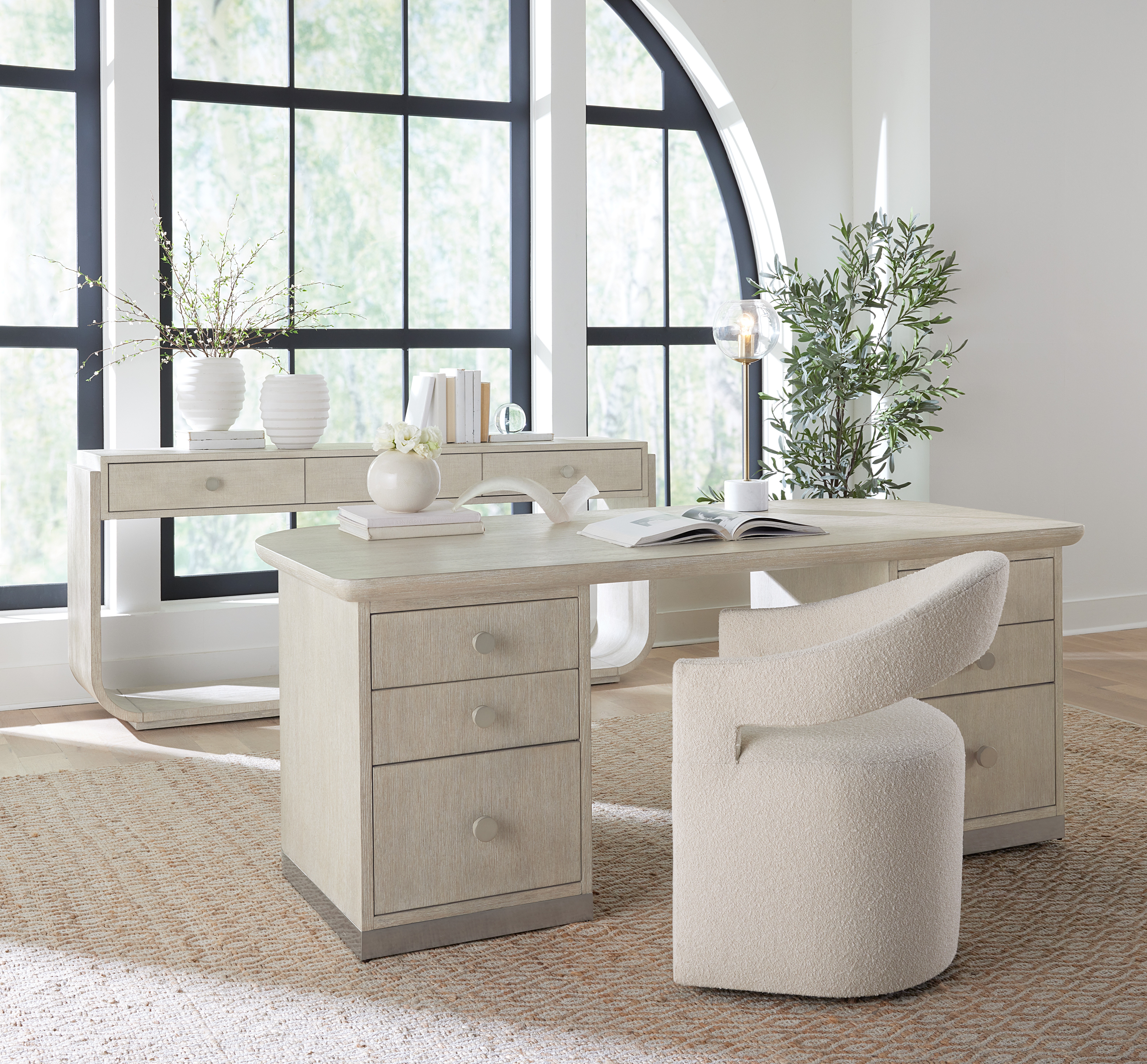 Hooker Furniture Living Room Modern Mood Console Table 6850