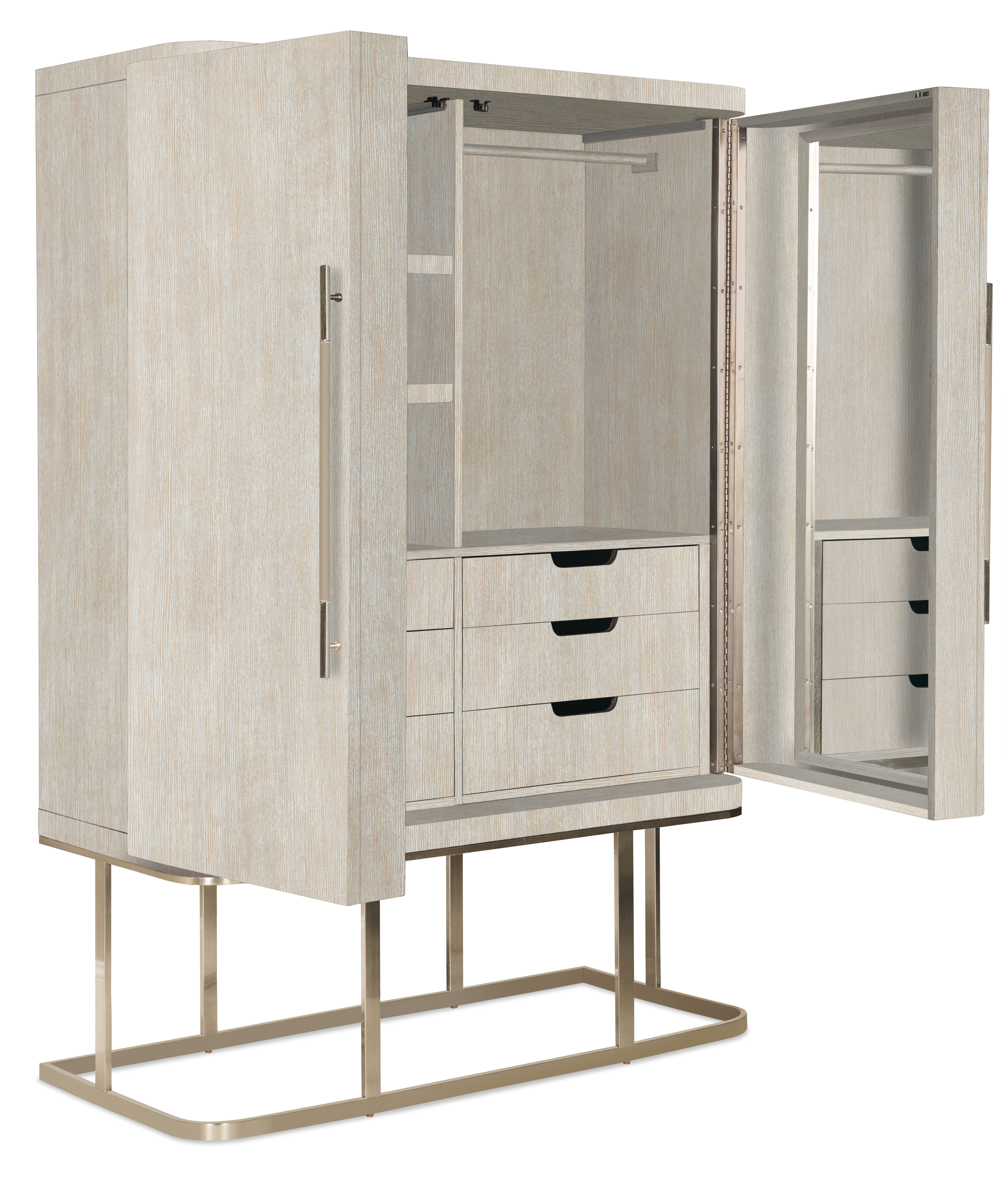 トップス nude vintage closet Hooker Furniture Bedroom Modern Mood Wardrobe 6850-90013-80