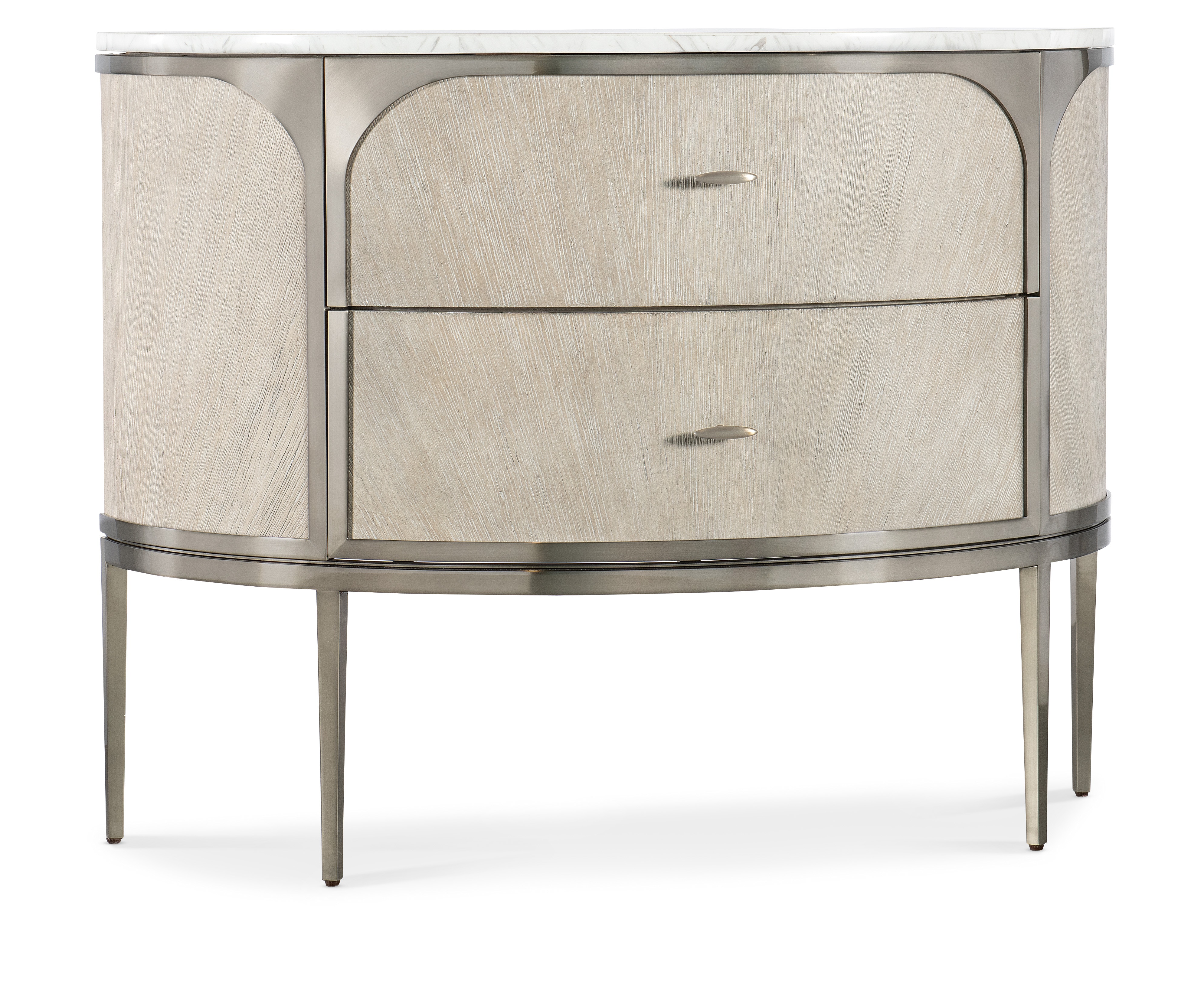 Hooker Furniture Bedroom Modern Mood Two Drawer Nightstand