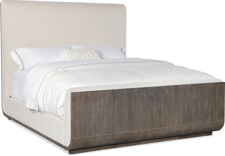 Hooker Furniture Modern Mood Modern Mood Cal King Upholstered Panel Bed 6850-90960-89