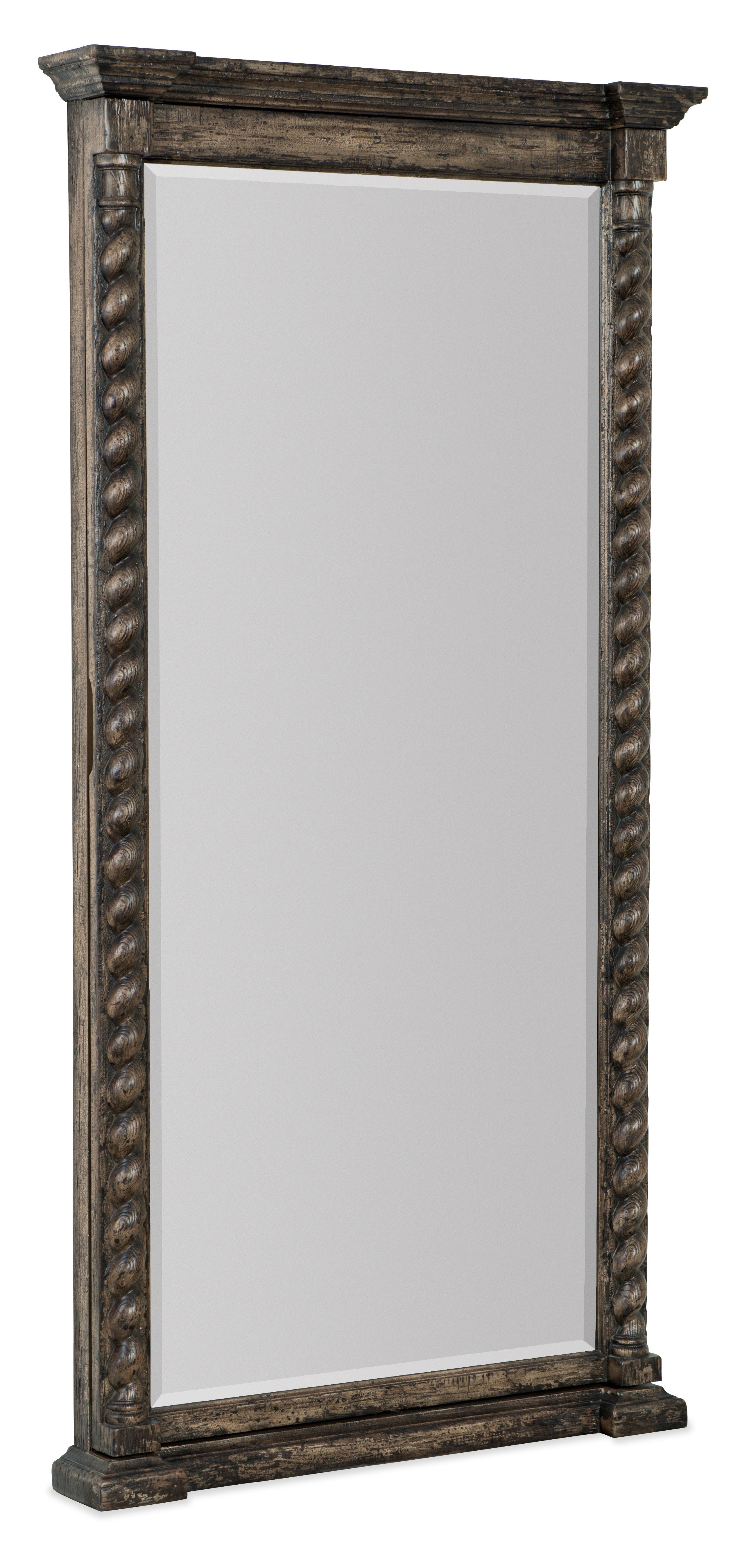 Hooker Furniture Chatelet Floor Mirror w/Jewelry Armoire Storage 535150003