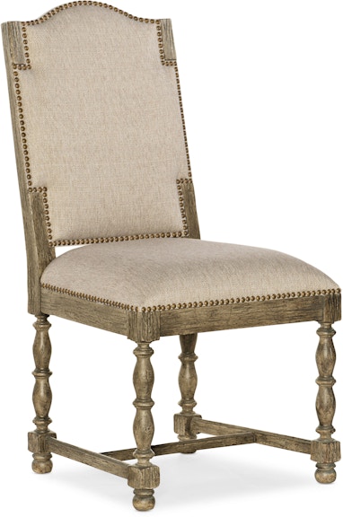 Hooker Furniture La Grange La Grange Kruschel Square Back Side Chair - 2 per carton/price ea 6960-75411-81