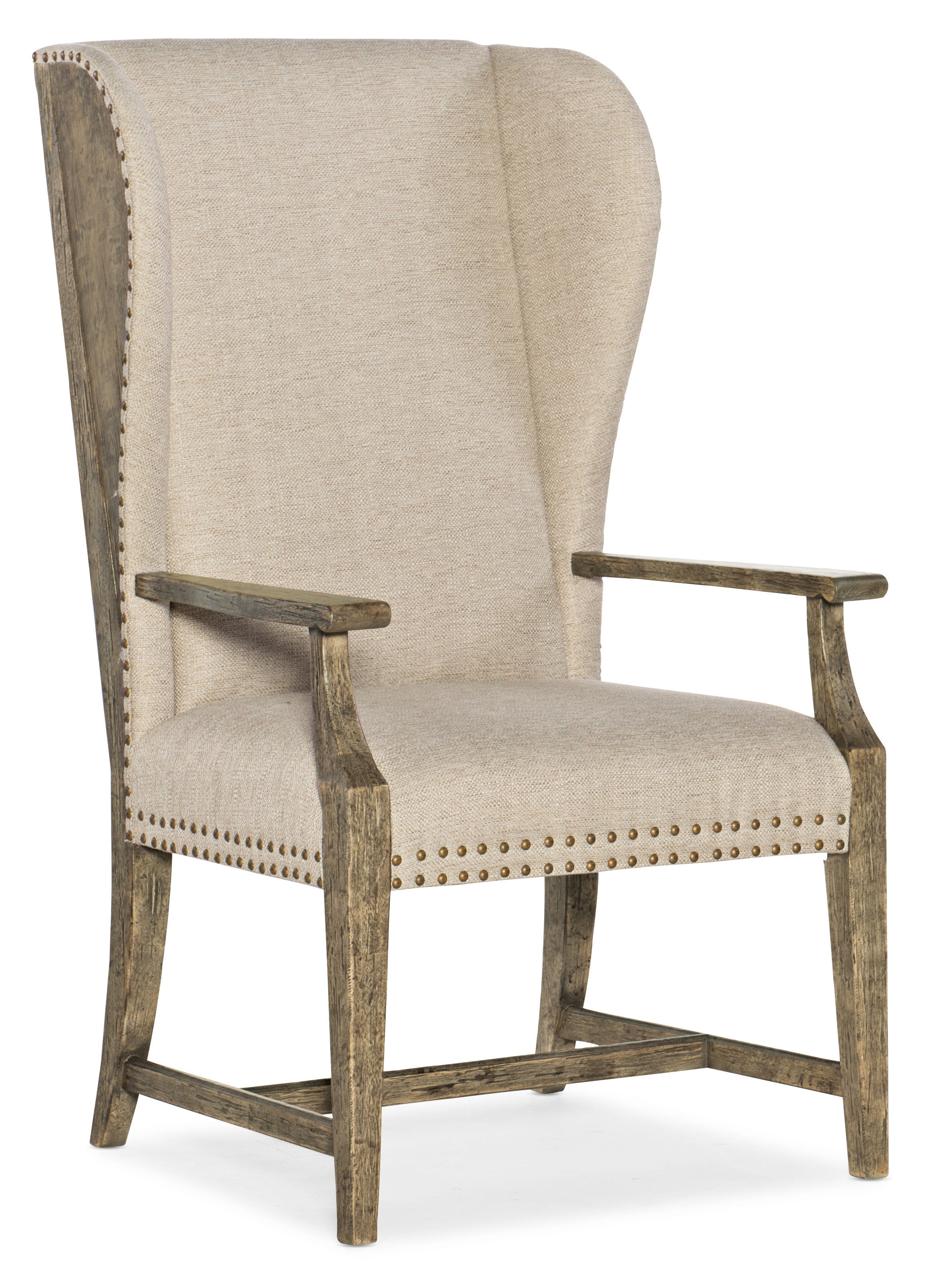 Wingback host deals dining chair