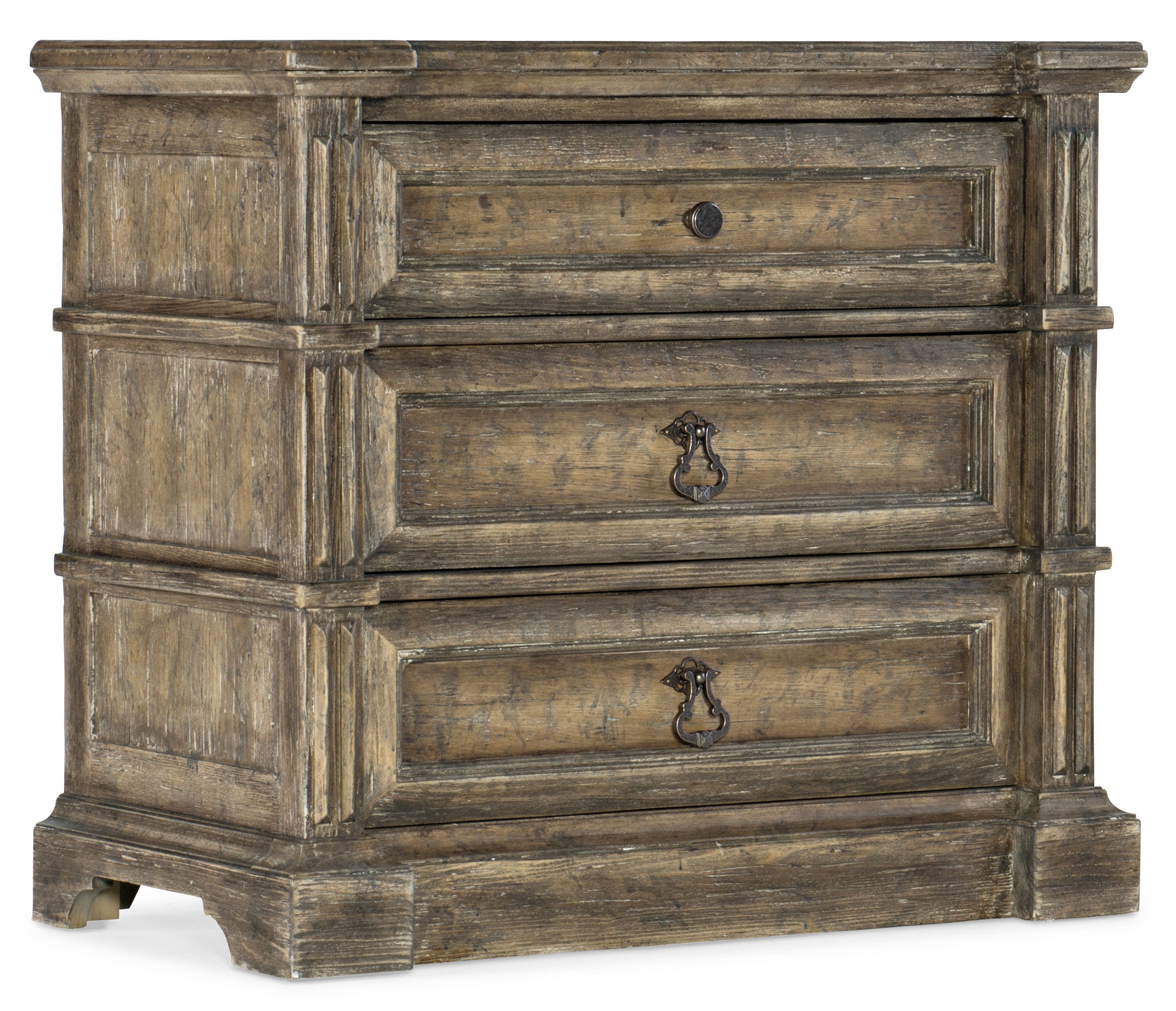  La Grange Jefferson Three-Drawer Nightstand 6960-90016-80