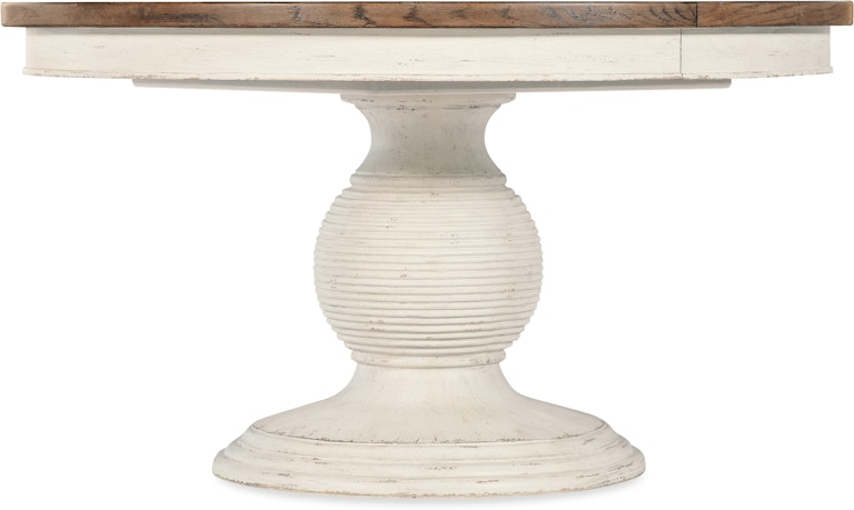 Hooker Furniture Americana Americana Round Pedestal Dining Table w/1-22in leaf 7050-75203-02