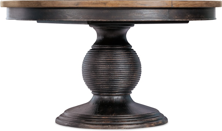 Hooker Furniture Americana Americana Round Pedestal Dining Table w/1-22in leaf 7050-75203-89