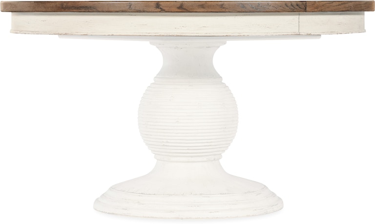 Hooker Furniture Americana Round Pedestal Table Top w/1-22in leaf 7050-75203T-02