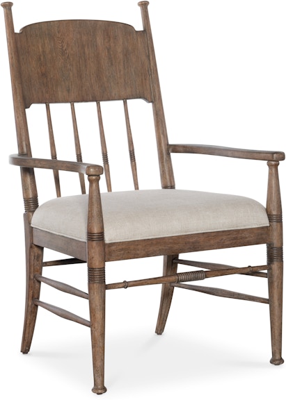 Hooker Furniture Americana Americana Upholstered Seat Arm Chair - 2 per ctn/price ea 7050-75300-85