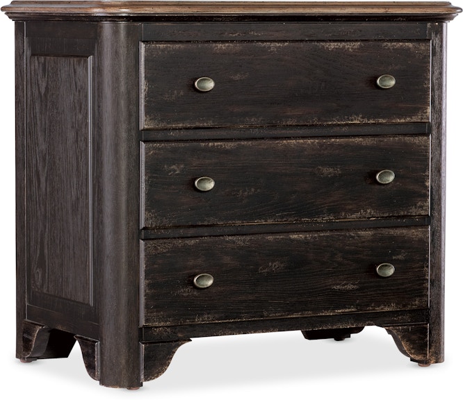 Hooker Furniture Americana Americana Three-Drawer Nightstand 7050-90016-89