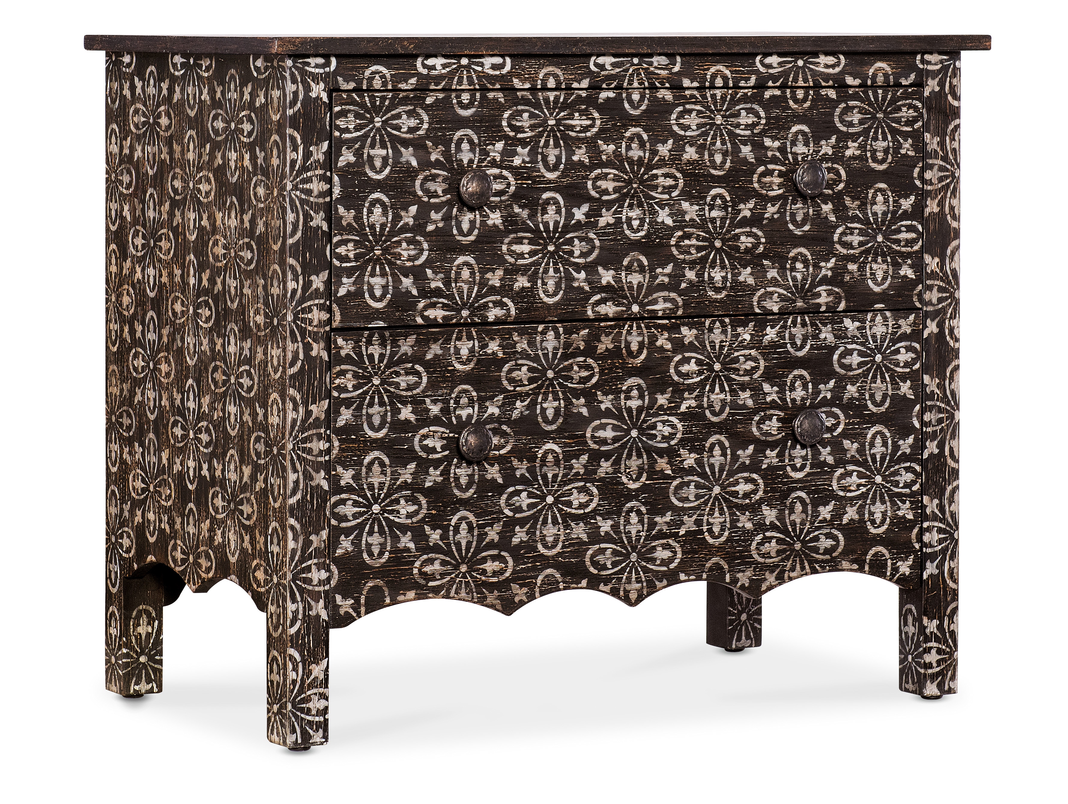 Drawer ドロワー ショートパンツ 黒 2(M位) 0197625Y0090 Julian Two Drawer Nightstand AMD426421