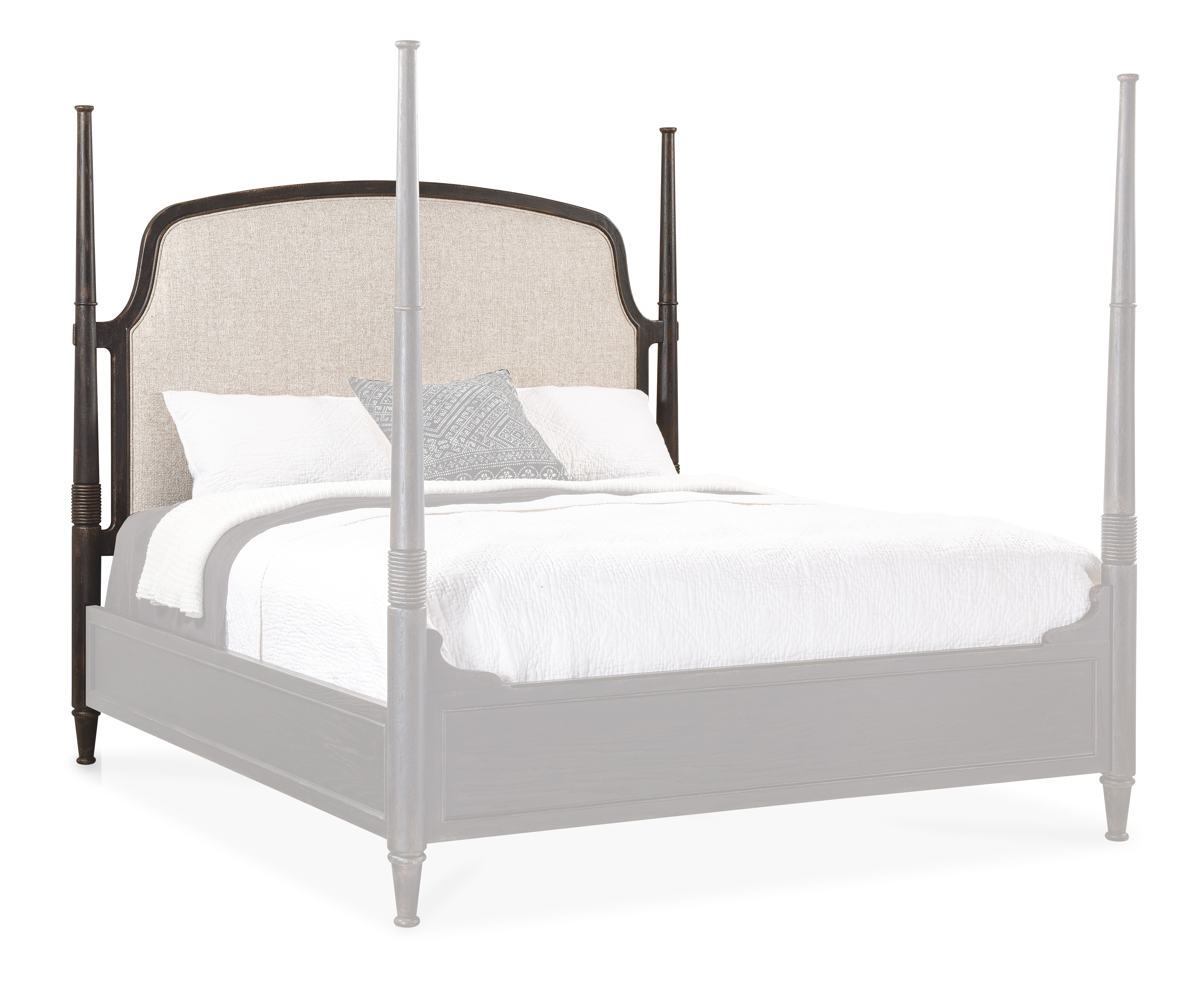 Hooker Furniture Bedroom Americana 6/0-6/6 Upholstered